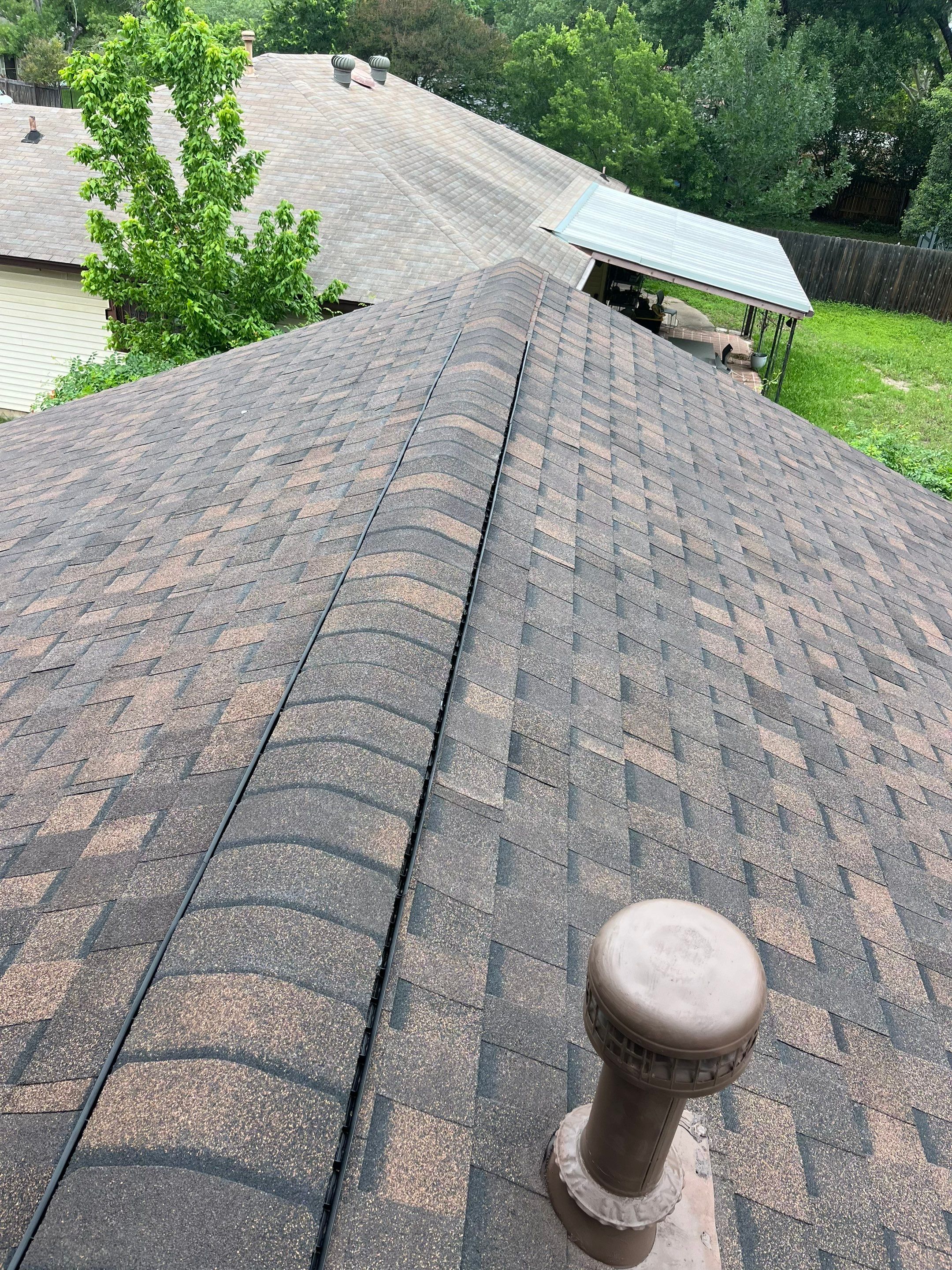 Architectural Shingle Roof Replacement and Decking Repair in Austin by CDG Restoration & Construction