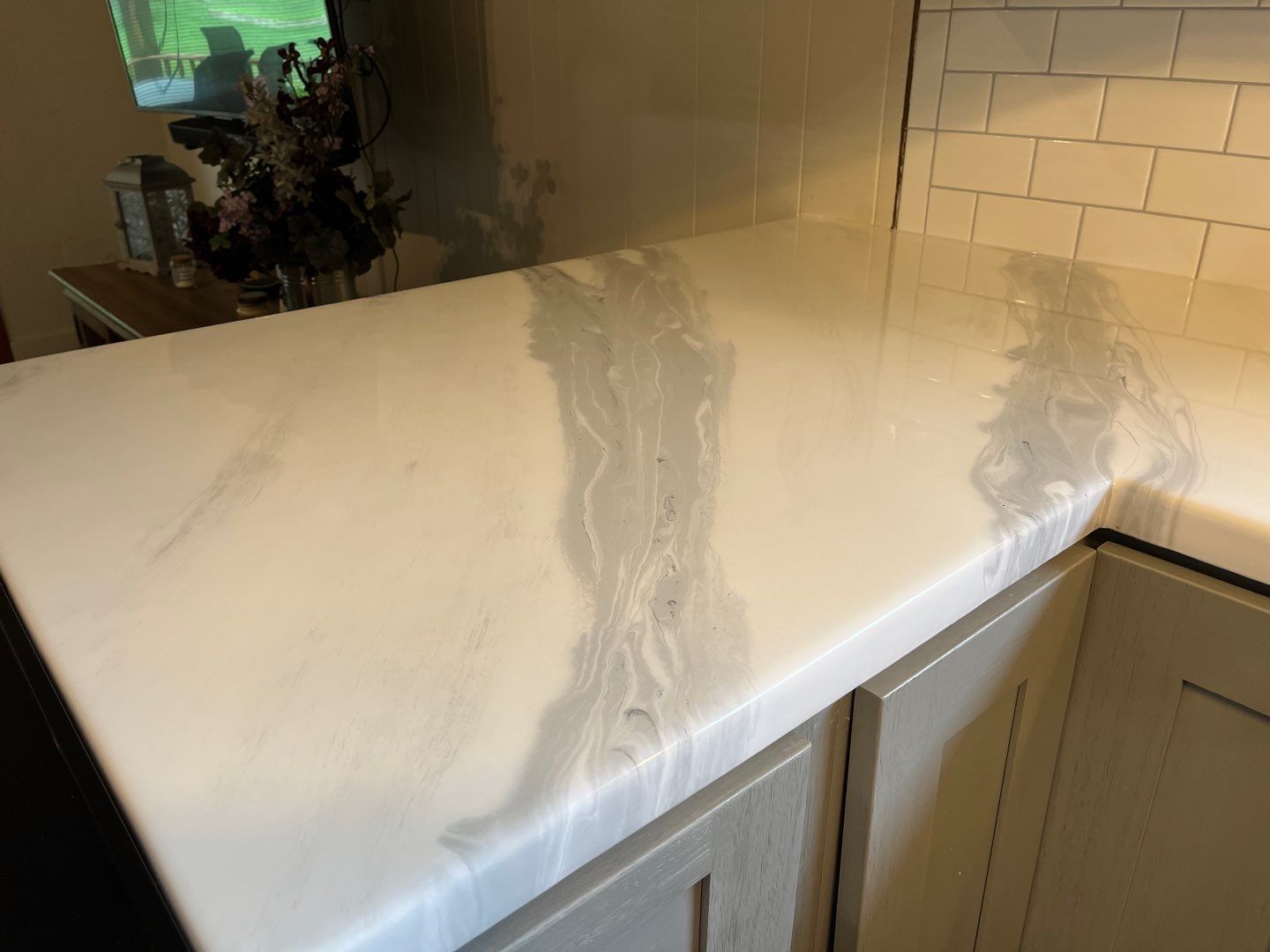 Diamondcoat White Marble by New Finish LLC