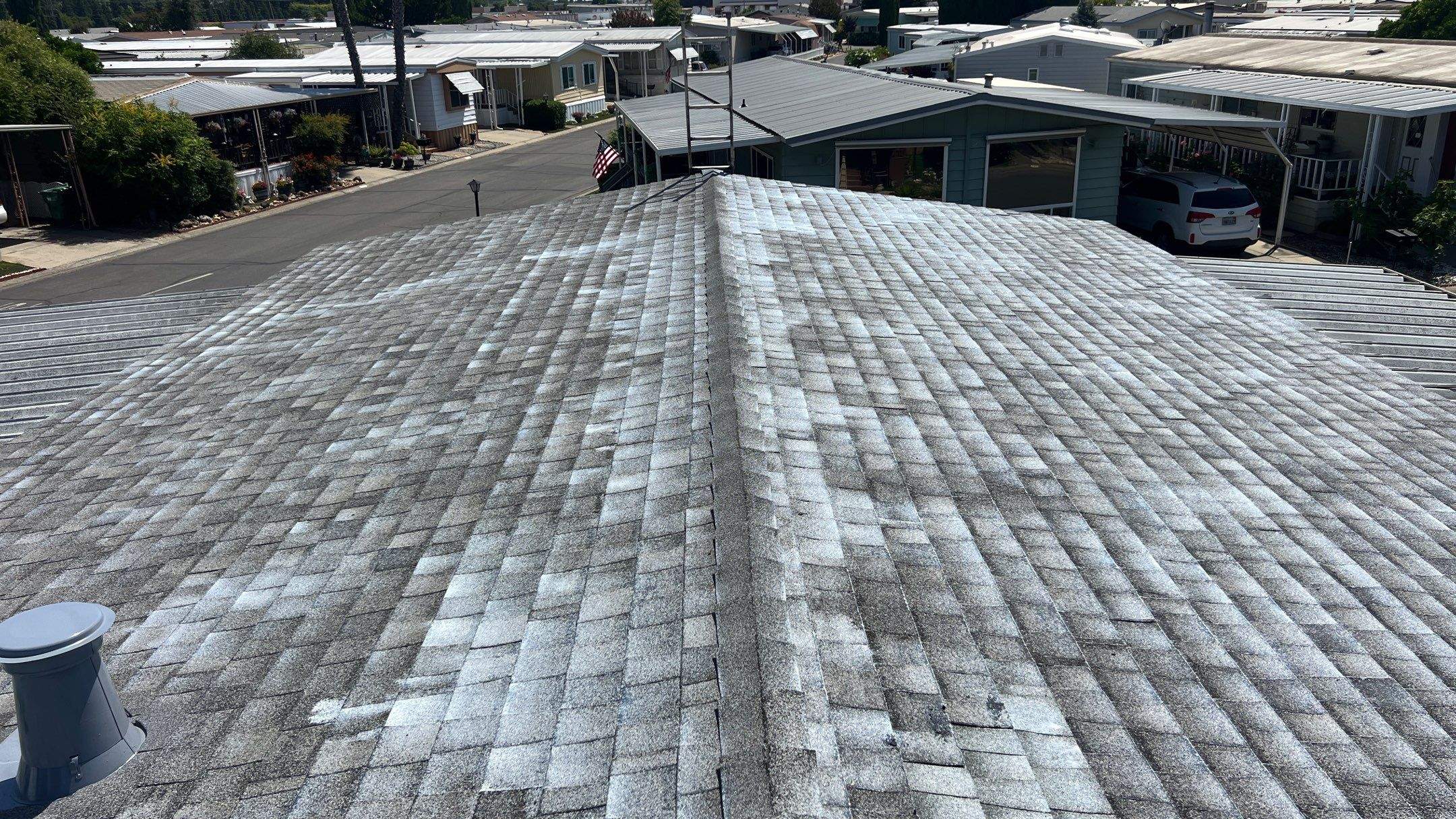 Roof Rejuvenation using Roof Maxx Treatment by Roof Maxx of Folsom