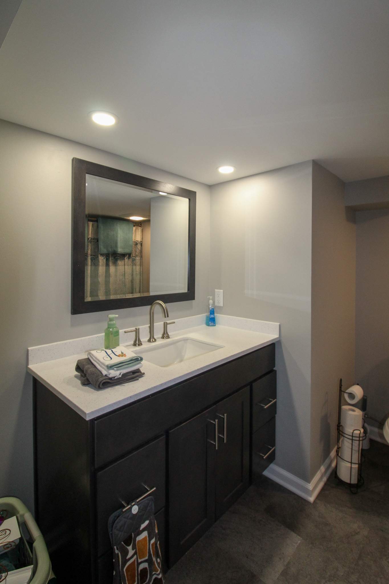 Basement and Bathroom Remodel by Ivy Lea Construction