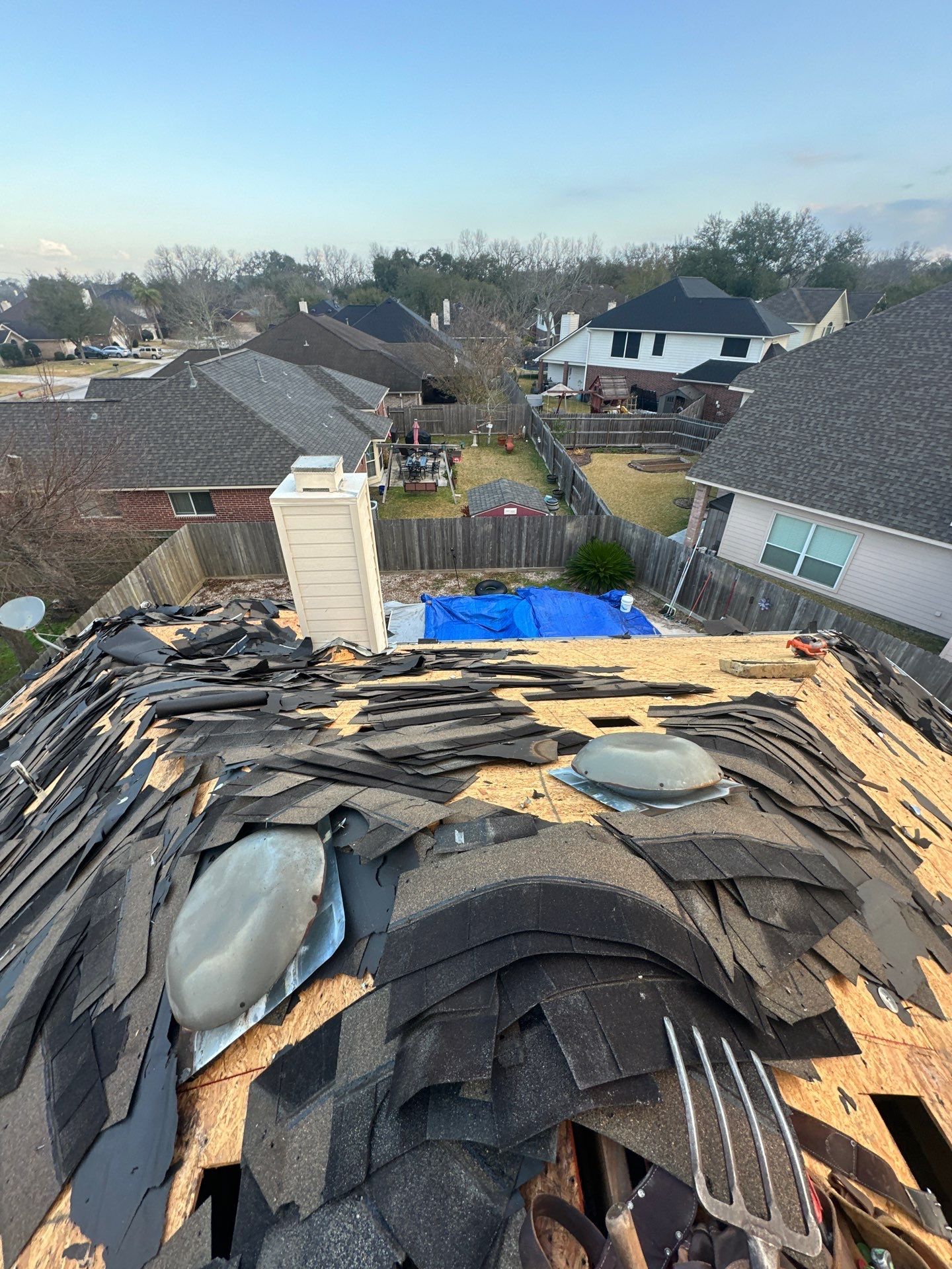 Roof Replacement in League City TX by Roof Repair Company