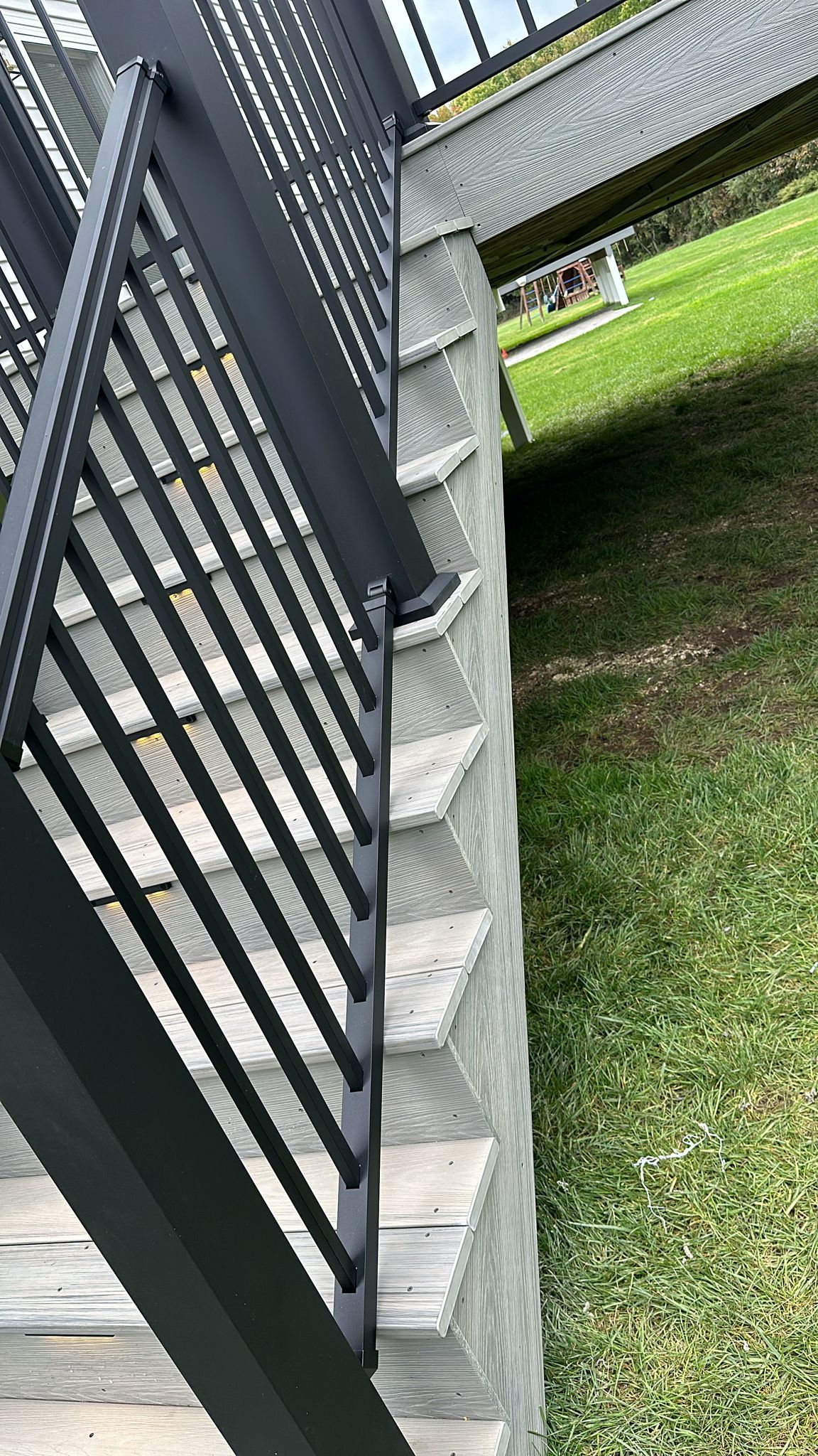 New Deck using Deckorators Venture - Color Saltwater by deck guardian