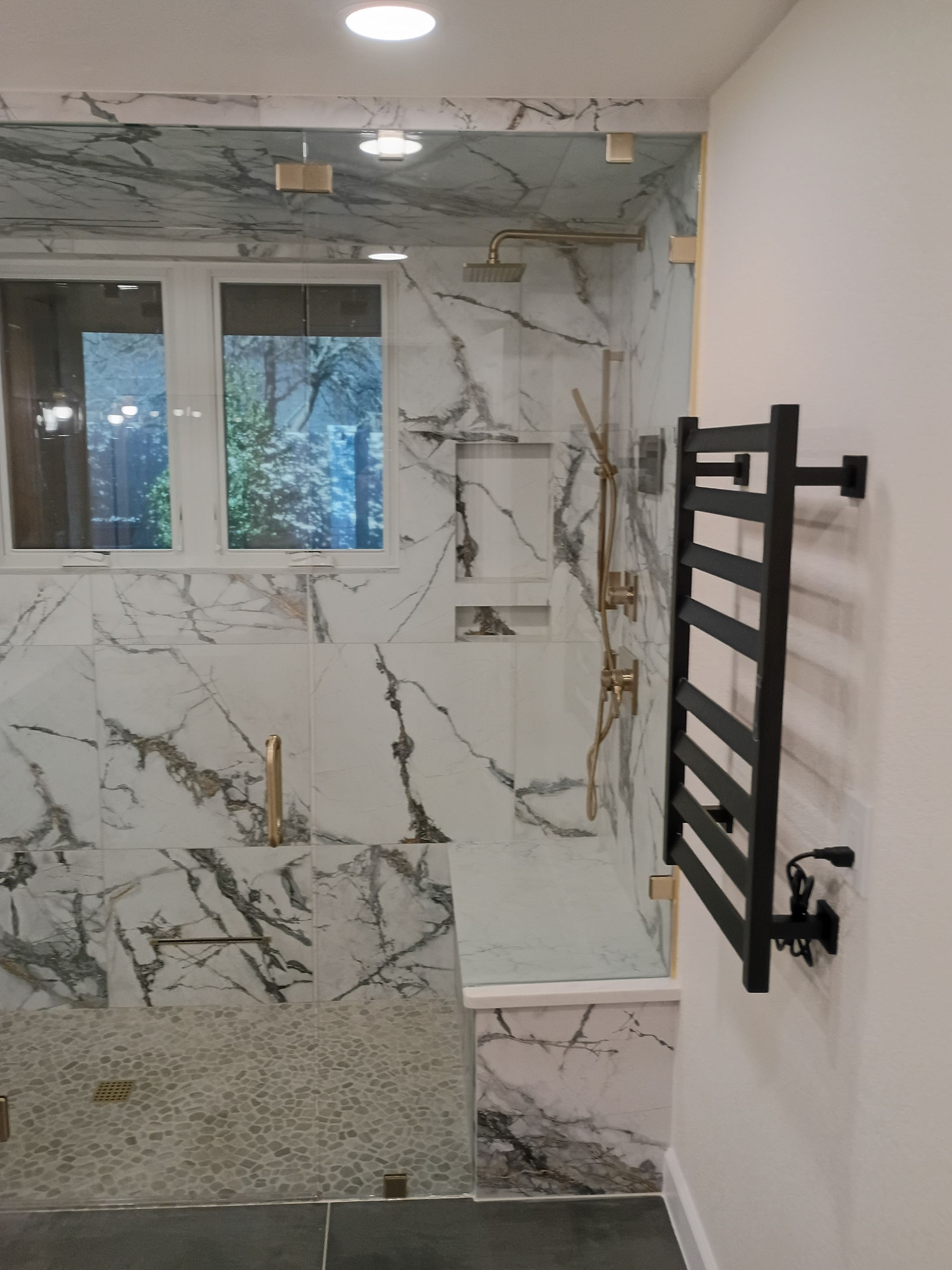Boerne Master Bathroom Remodel with Custom Walk-In Shower by Legacy Bath and Kitchen 