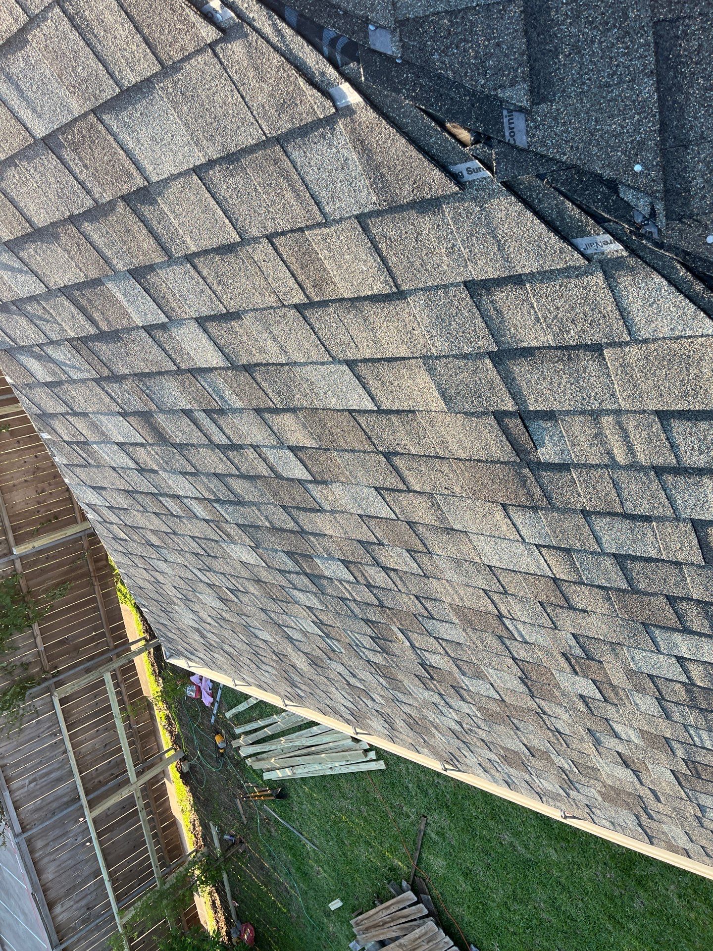 Residential Roofing Installation using Owen's Corning Duration (Lifetime) Shingles by Roof Repair Company