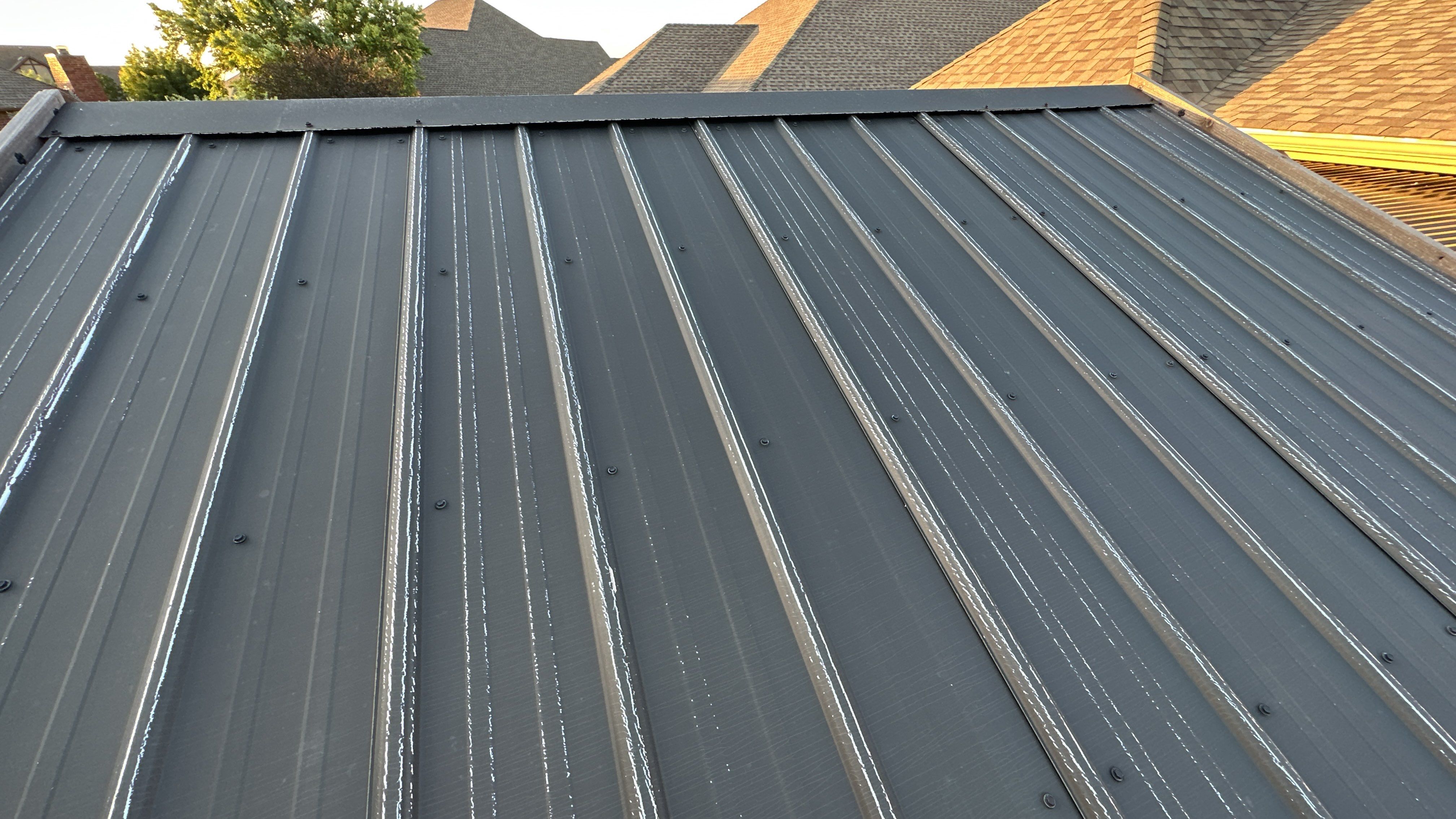 Reroof using GAF HDZ - Weathered Wood by Castillo Roofing