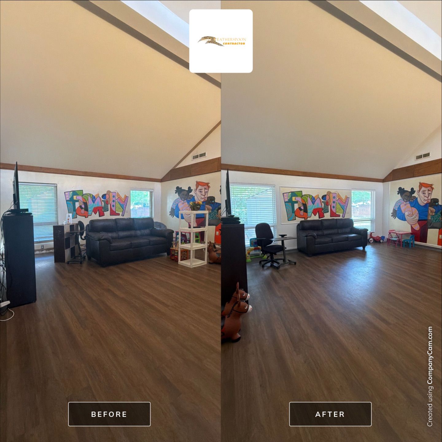 Commercial Interior Repaint – Full Building by Billy Weatherspoon Contractor