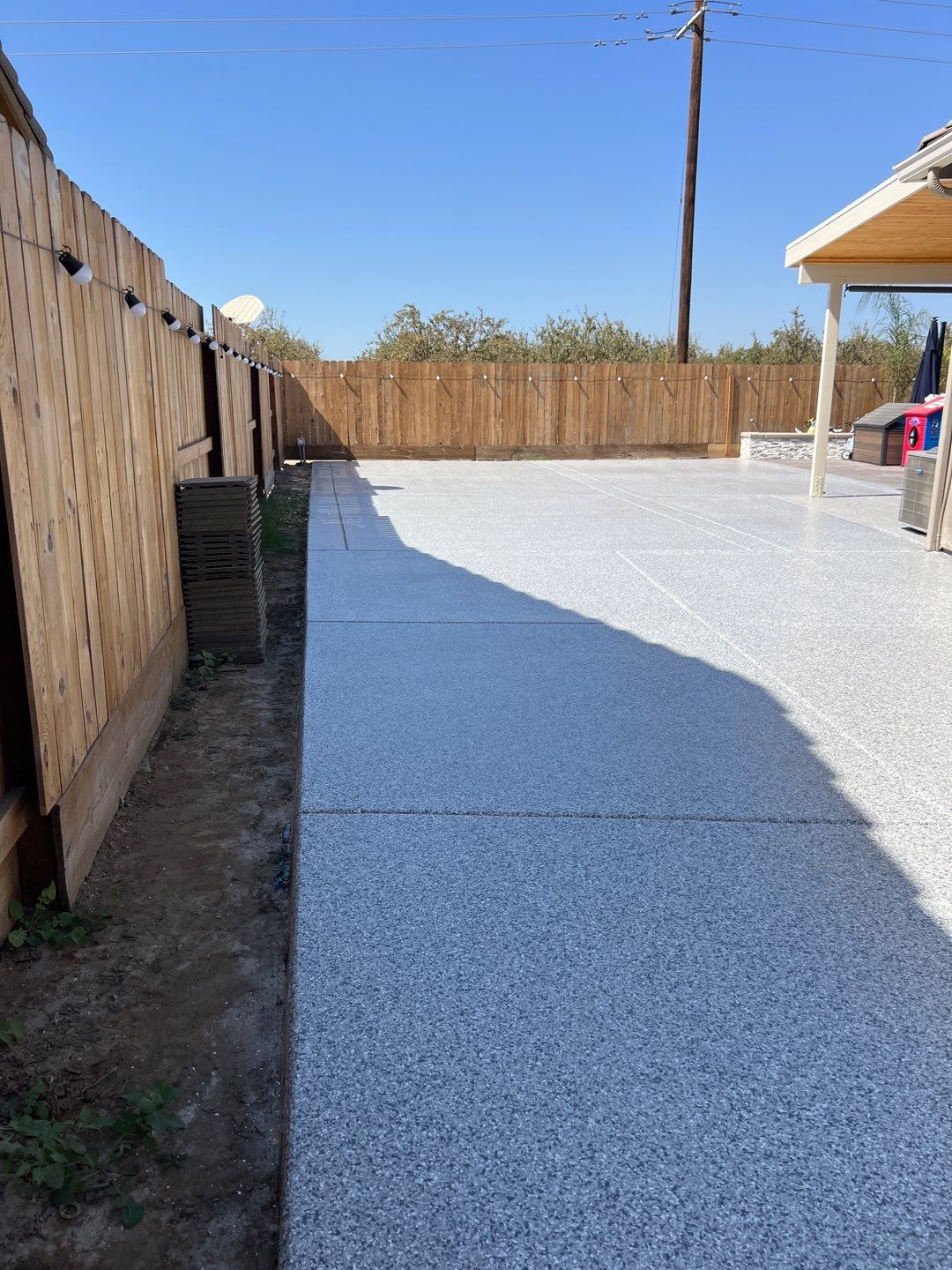 Patio Concrete Coating in Madera, CA by Lancaster Painting