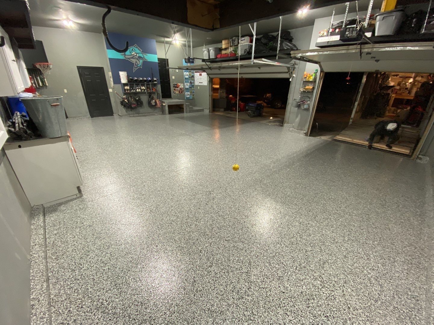 Garage using Domino  by Select Painting, Coatings & Garage Cabinets