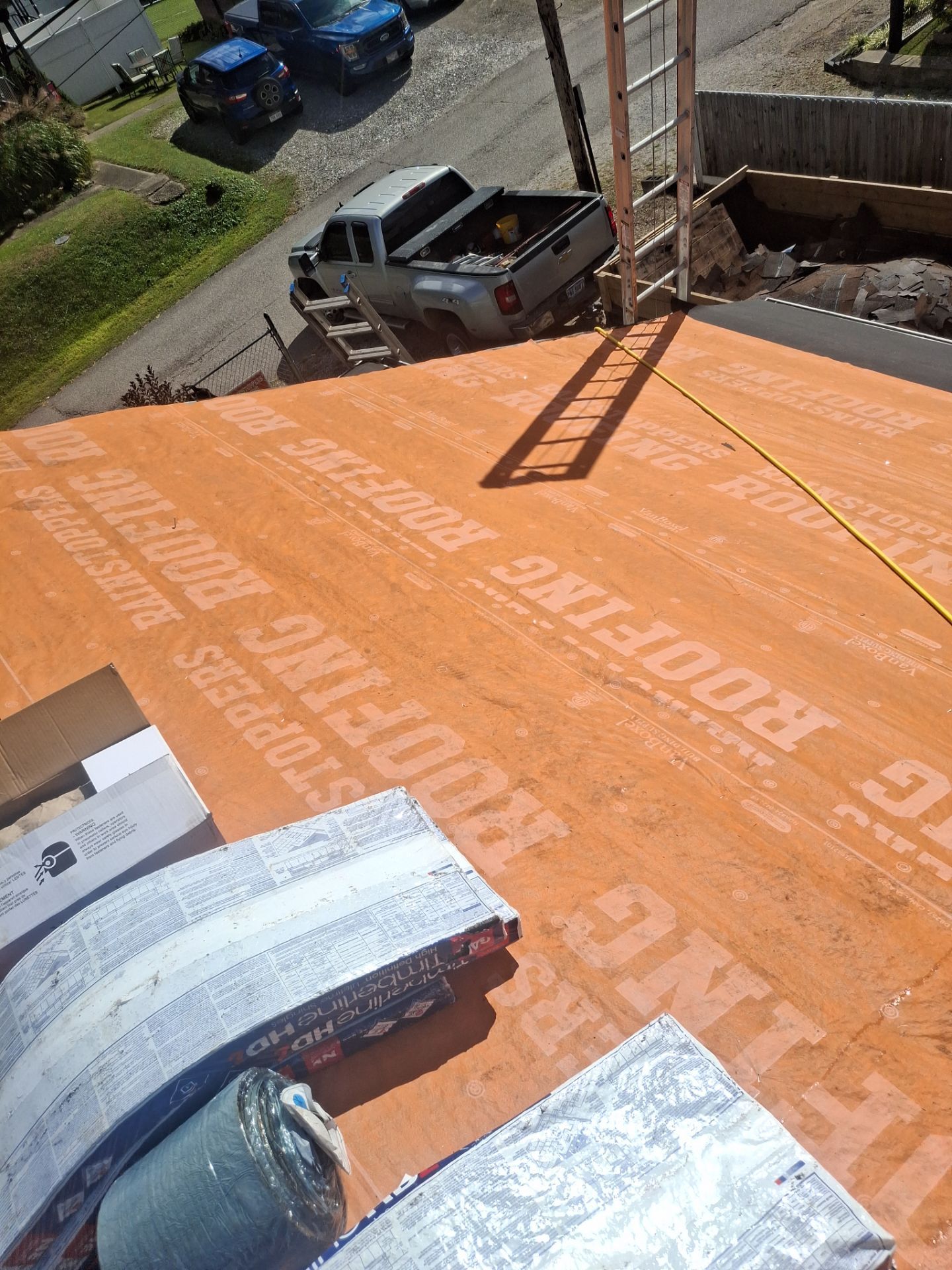 Residential Roofing Installation using GAF Timberline HDZ Pewter Gray by Rainstoppers Roofing