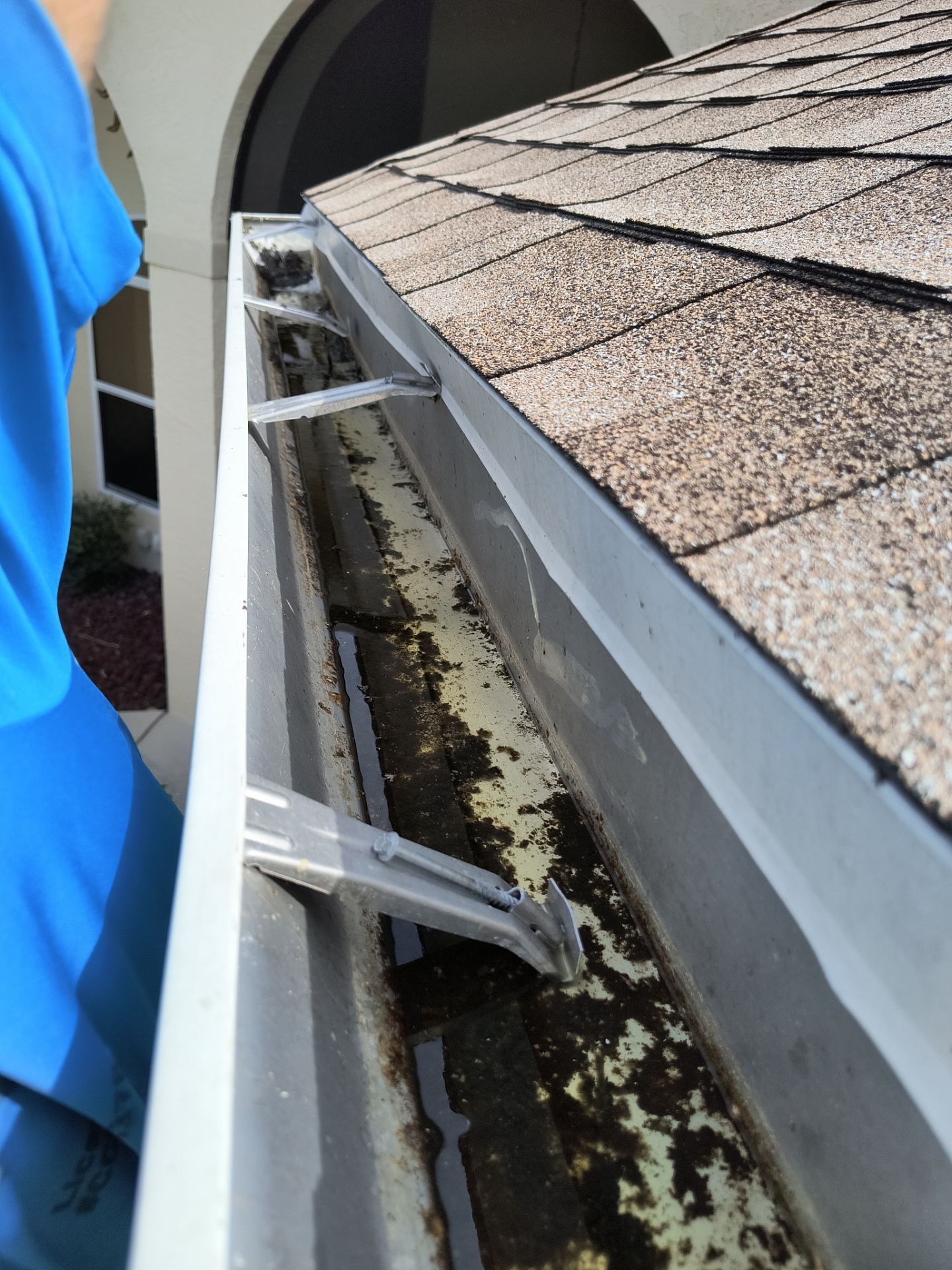 Gutter Installation Wedge in Cape Coral FL by Gutter Professors