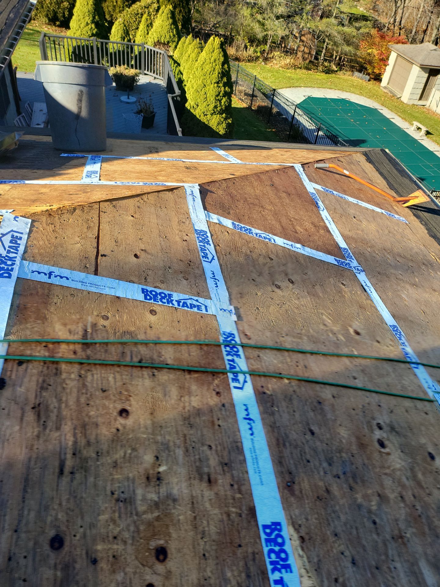 Residential Roofing Installation using Owens Corning TruDefinition Onyx Black by A Plus Exterior