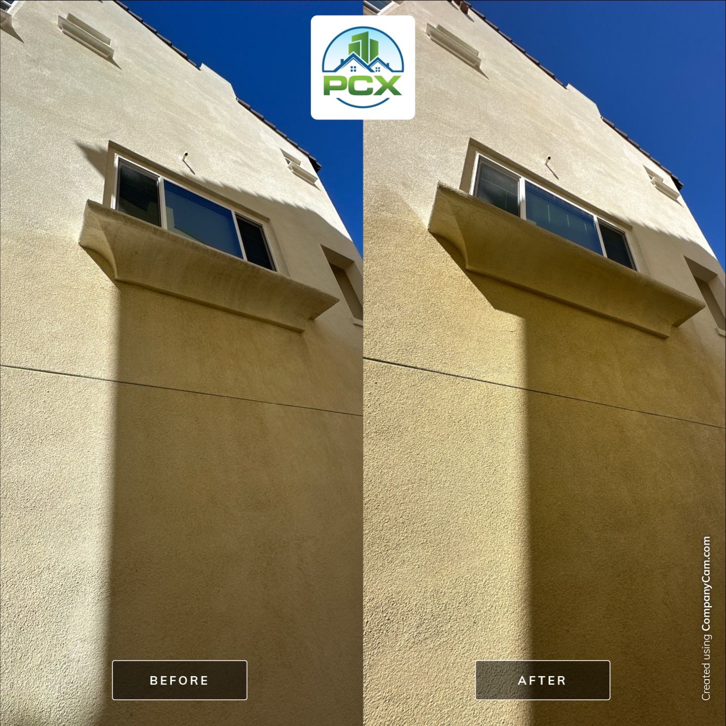 Costa Mesa House Washing - soft wash and chemical removal by Property Cleaning Experts, LLC