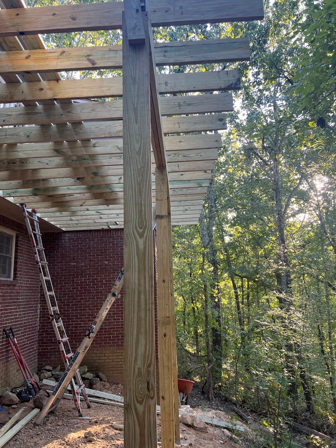 Russet Woods - Deck by Pillar and Pine