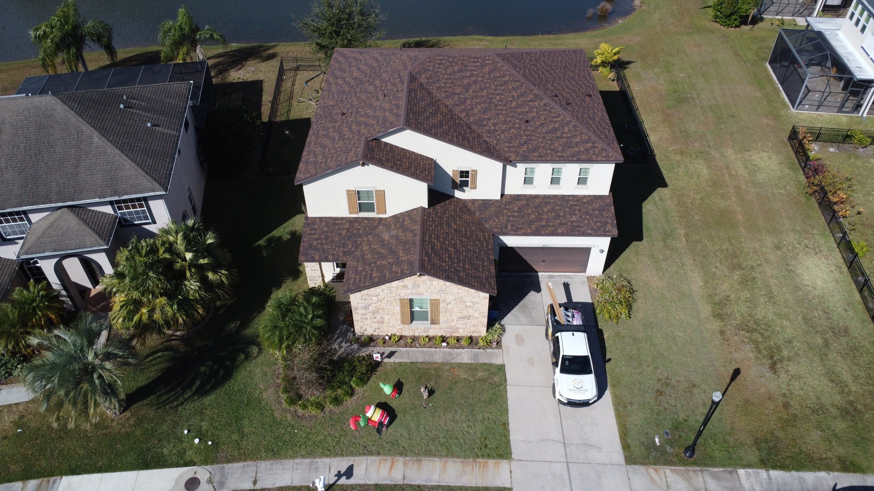 Roof Replacement in Wesley Chapel FL. by Steadfast Roofing 