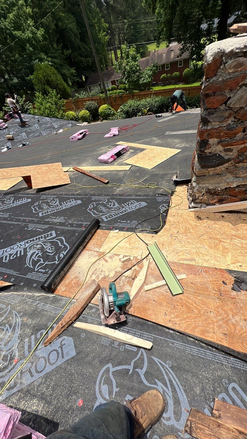 Residential Roofing Installation using Owens Corning by Inspector Roofing and Restoration