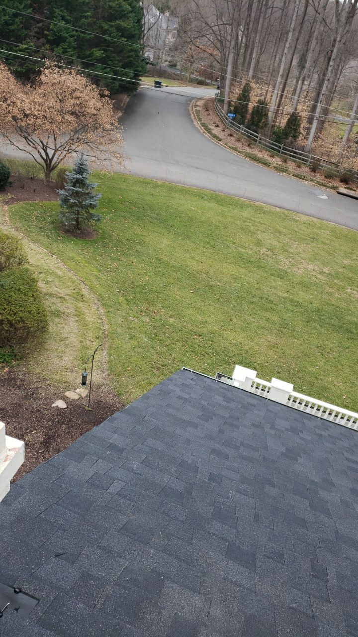 McLean: Certainteed Landmark Pro Designer Shingles in Max Def Charcoal Black by RM Banning, Inc.