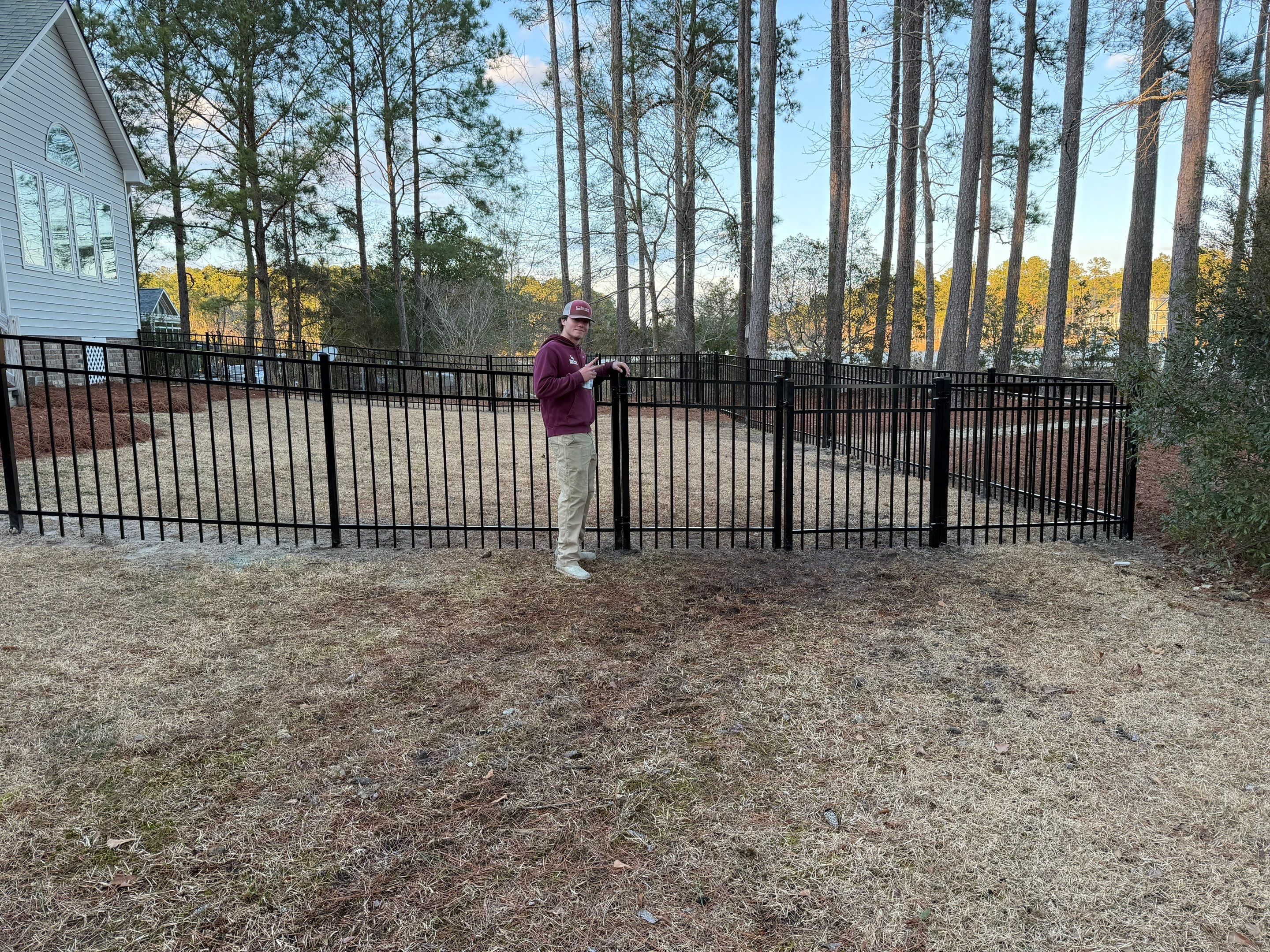 Project in Oriental by Superior Fence and Rail