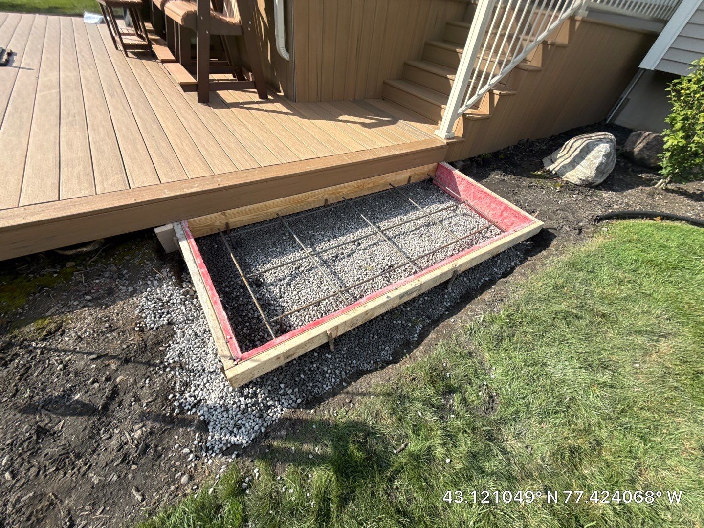 Ashler Slate Stamped Patio by NG Masonry & Construction LLC
