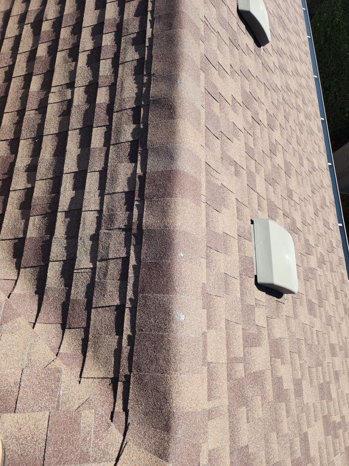 Insurance Claim Roof and Gutters using GAF Timberline HD Barkwood by Tex-Line Roofing