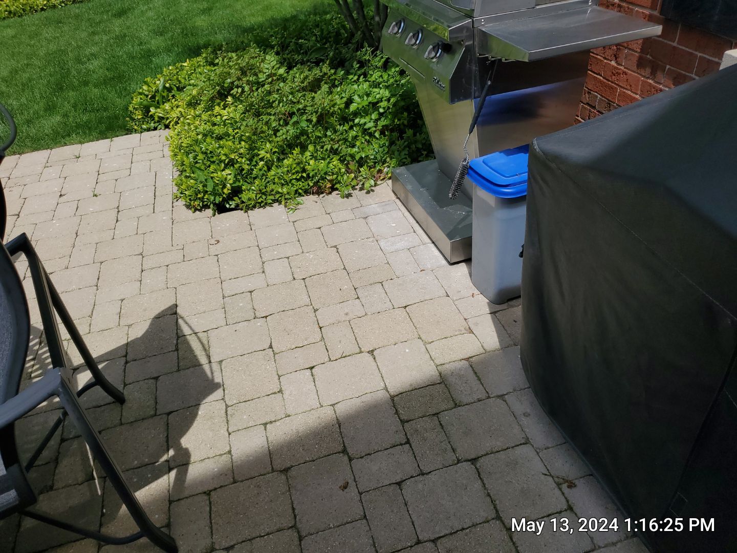 Brick paver clean, sand and seal.  using Surebond SB-1300 by Northern Power Washing LLC.