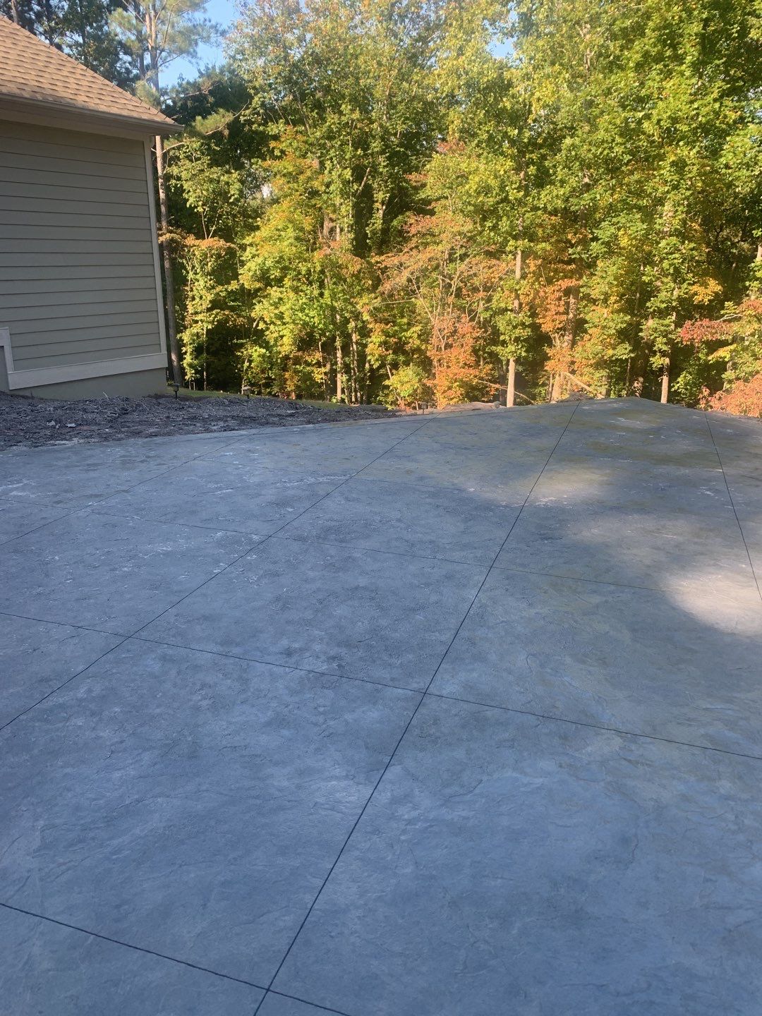 Stamped Concrete Patio by Xtreme Concrete Services
