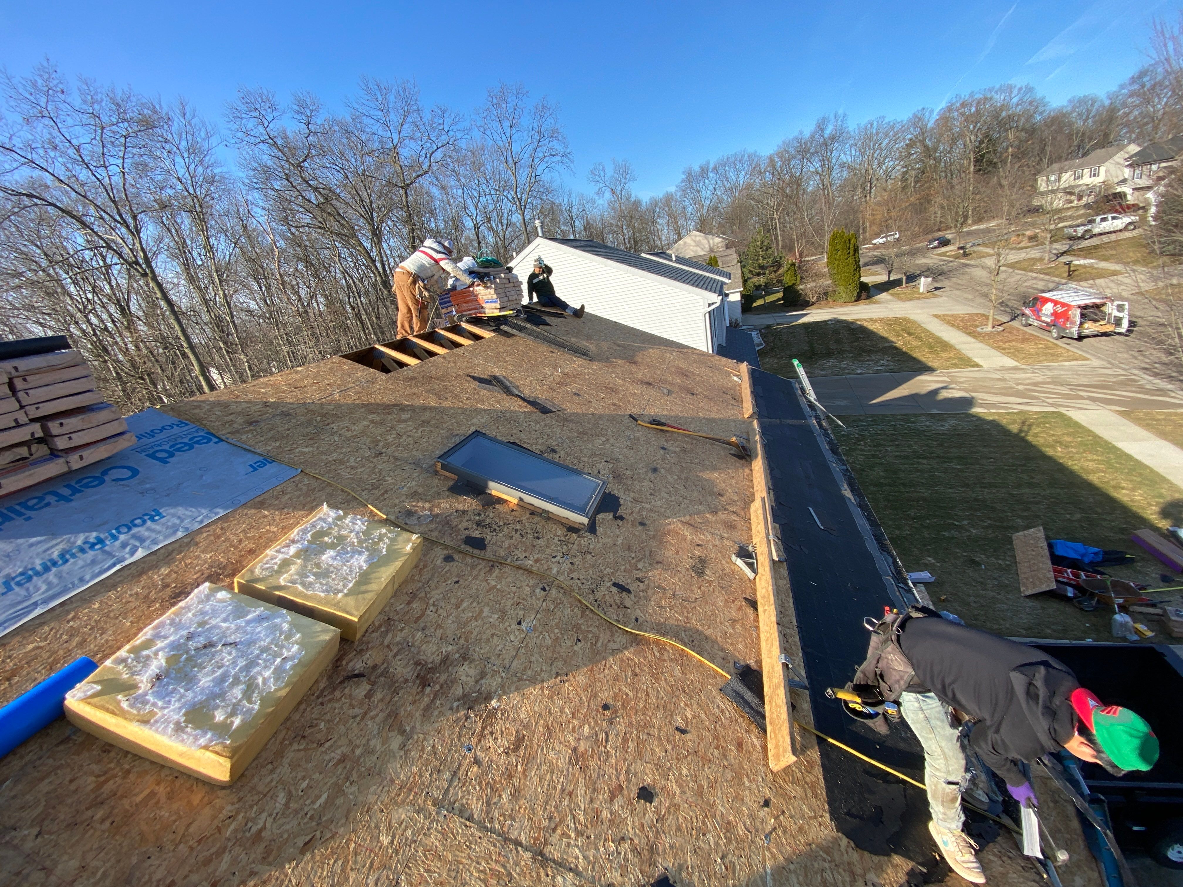 Roof Replacement using Certainteed Landmark Climate-Flex by 180 Contractors