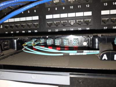 Structured cabling installation by CimaSolutions