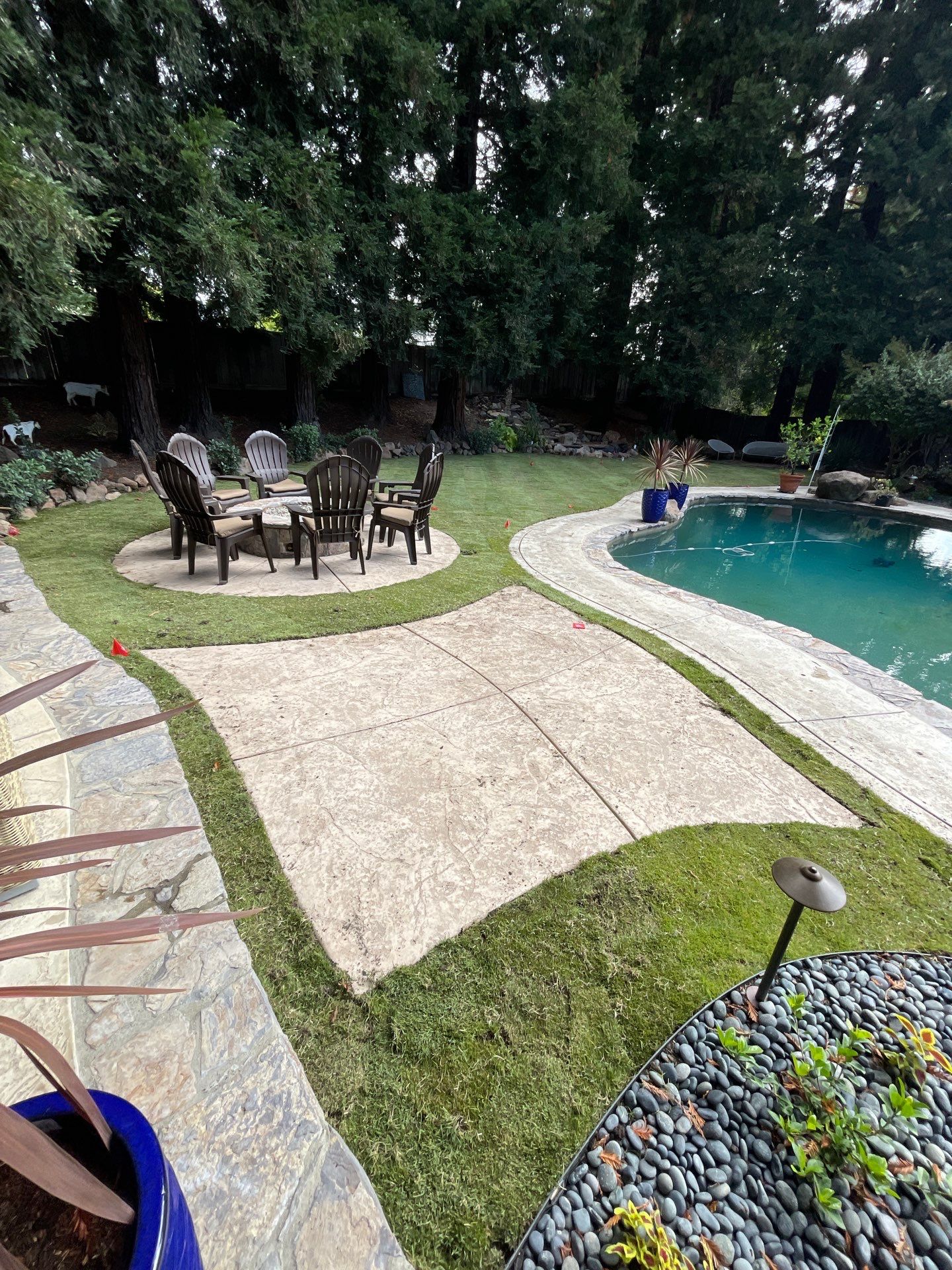 Project in Danville by A - G Sod Farms