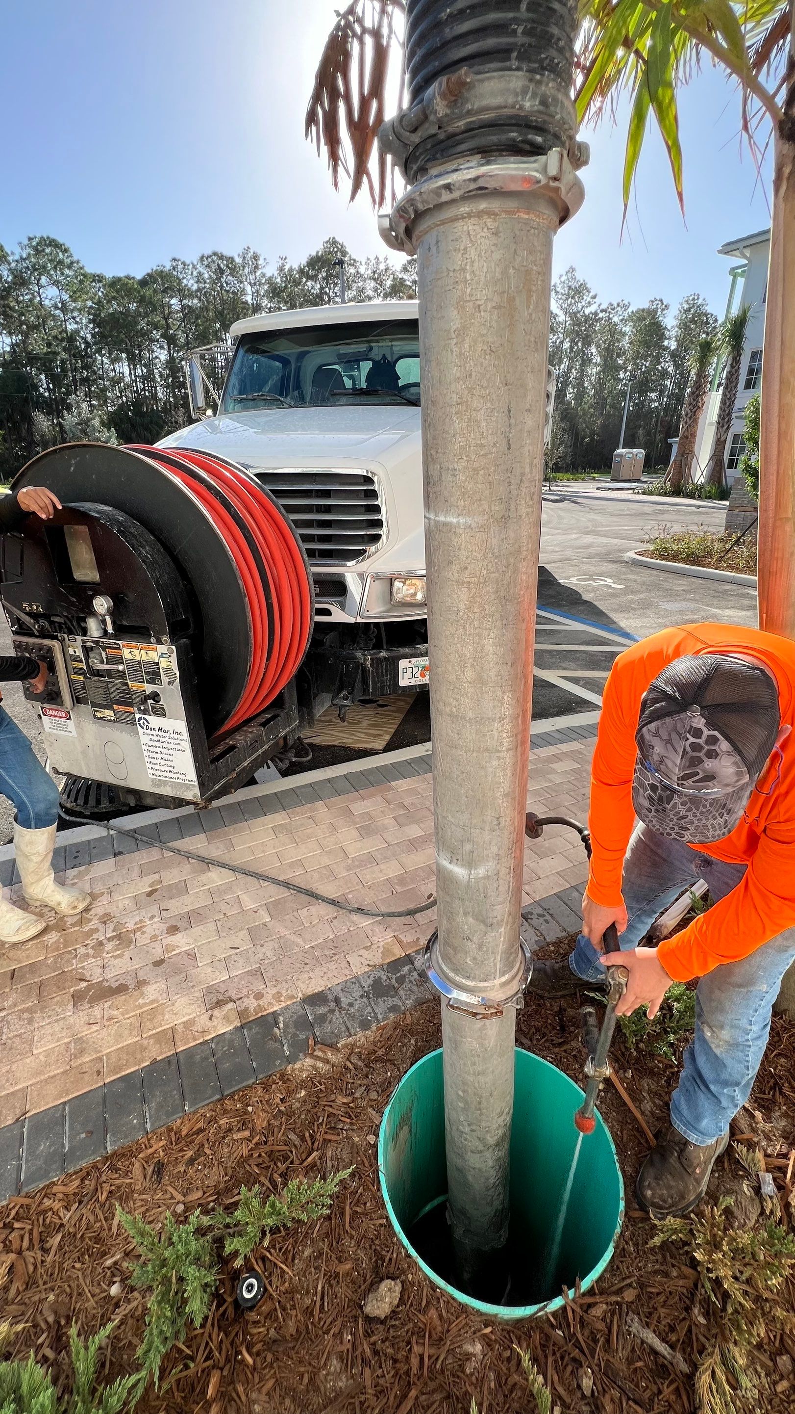 New Construction Condo Community Stormwater System Maintenance by Don Mar, Inc. Storm Water Solutions