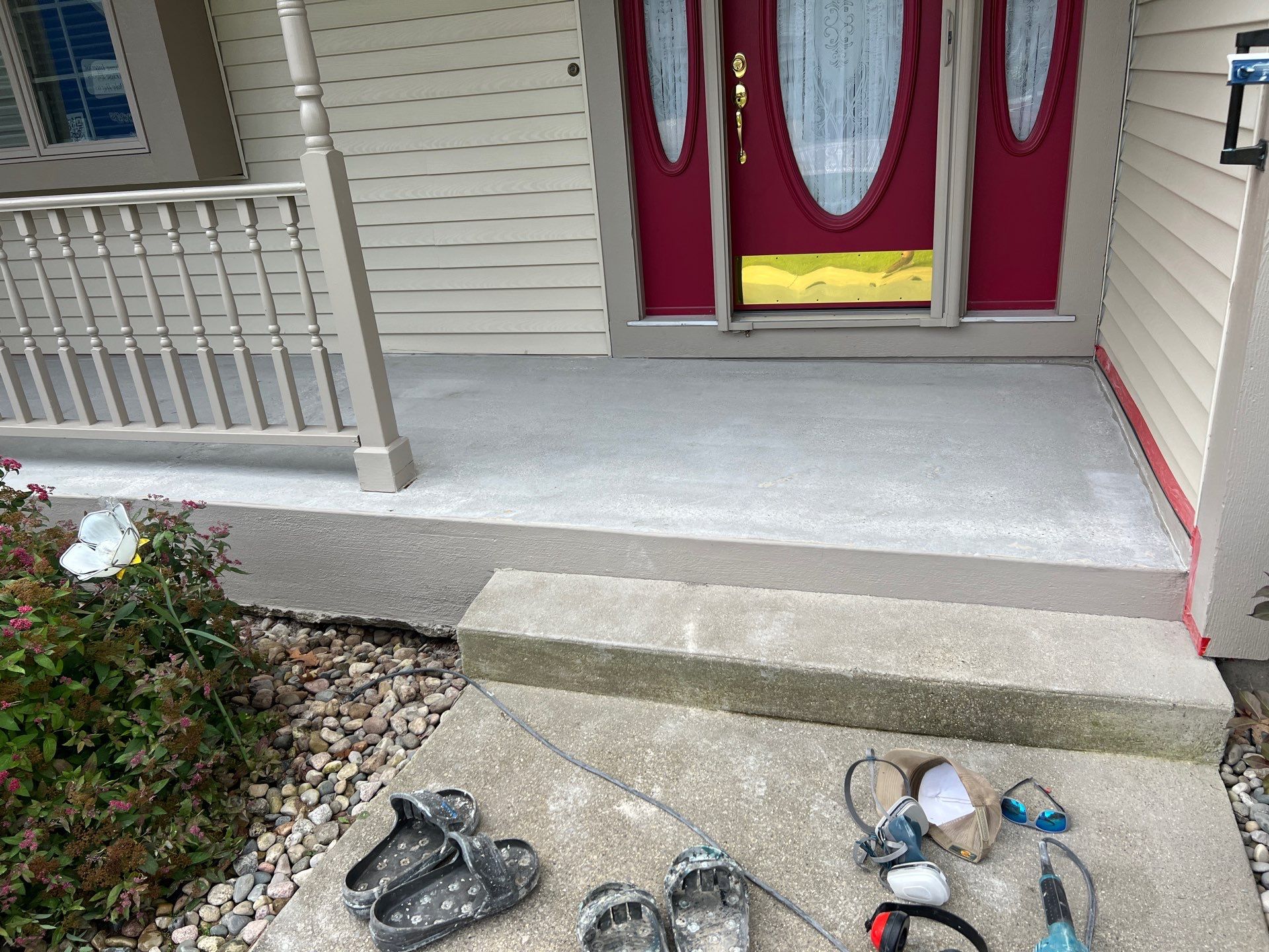 Epoxy Garage floor and patio! by Gordon Painting