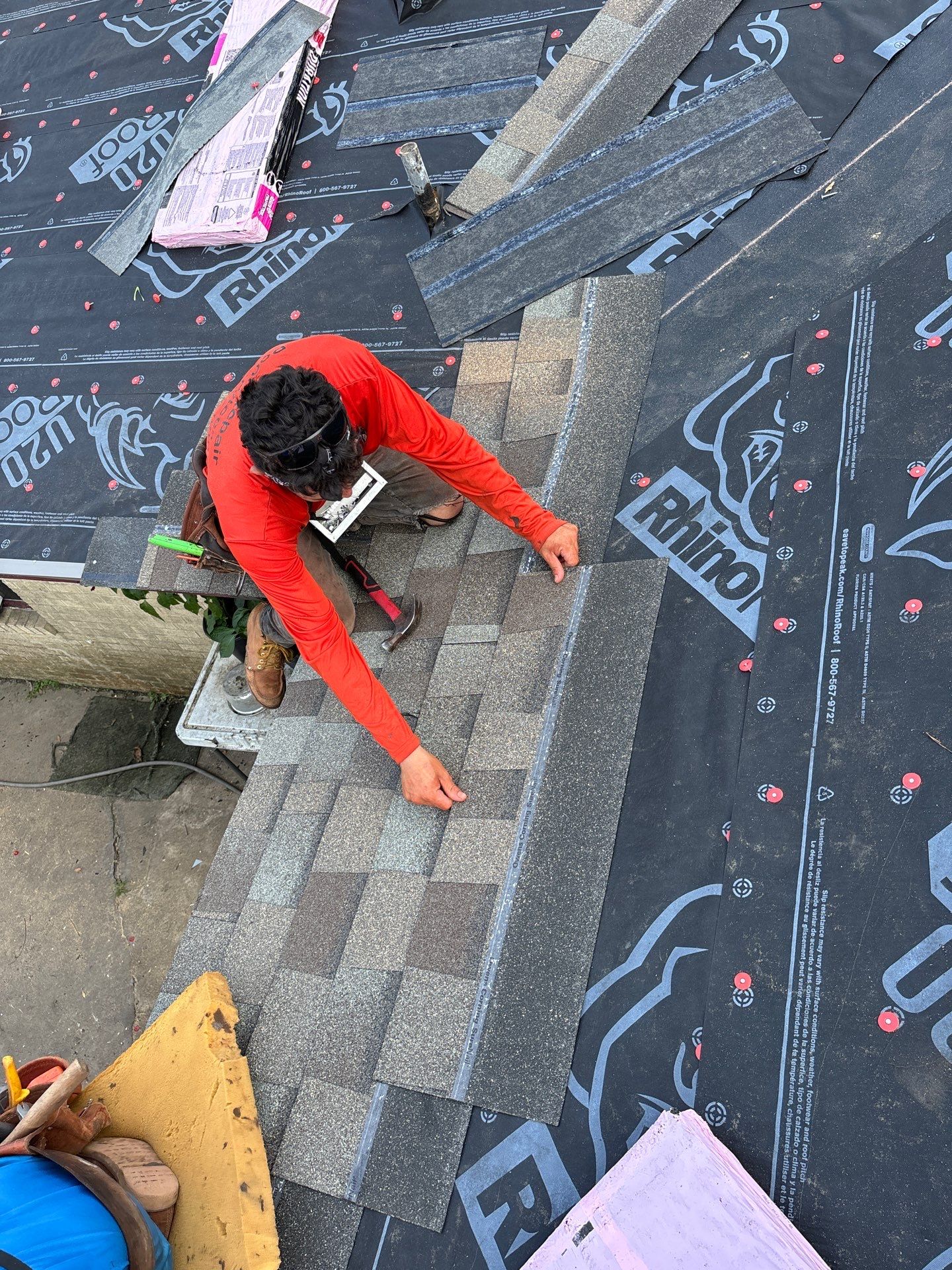 Residential Roofing Repair using Owen's Corning Duration (Lifetime) Shingles by Roof Repair Company