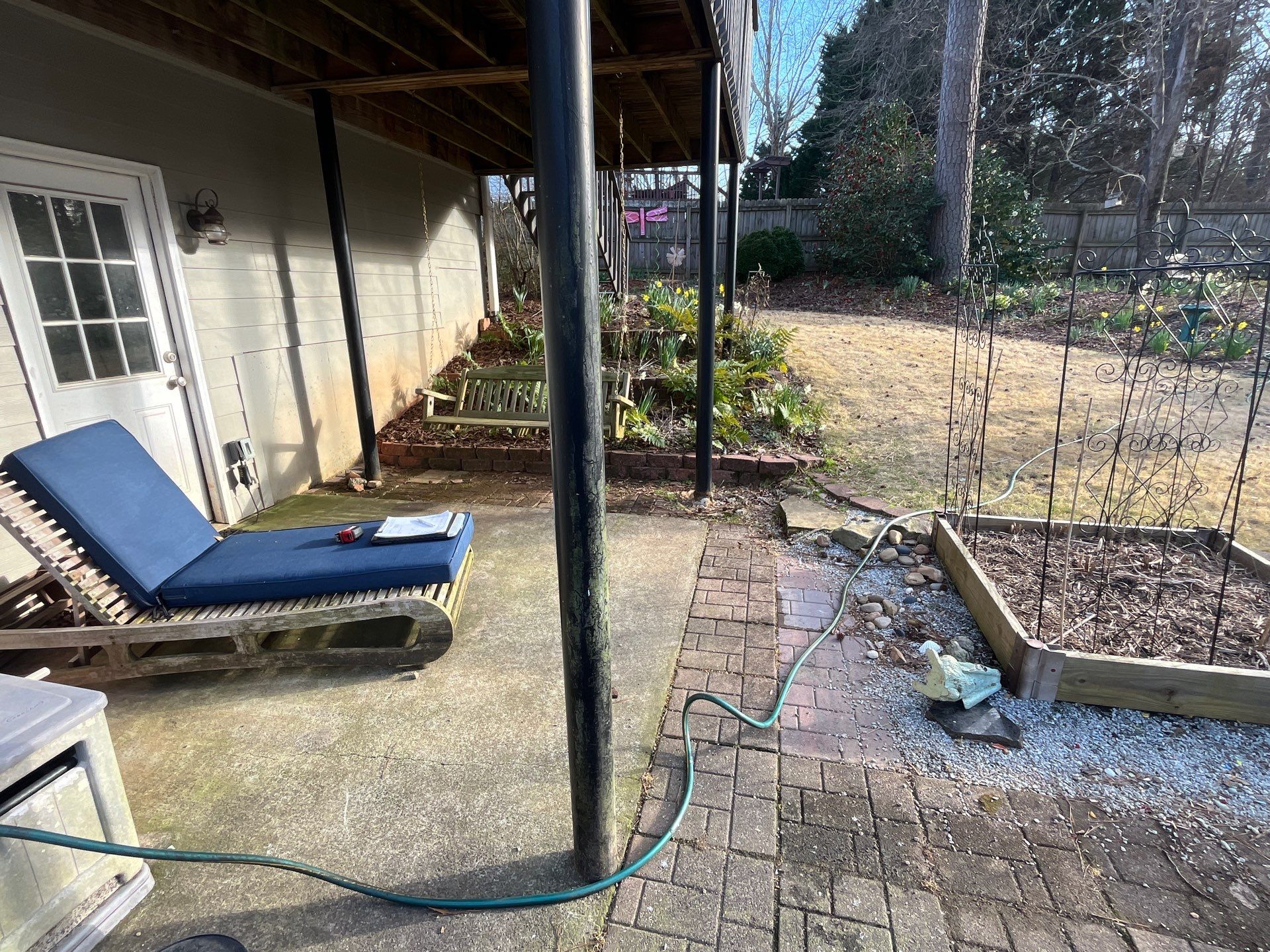 Trex Deck Build and Under Deck Install in Peachtree Corners, GA by Nelson Exteriors 
