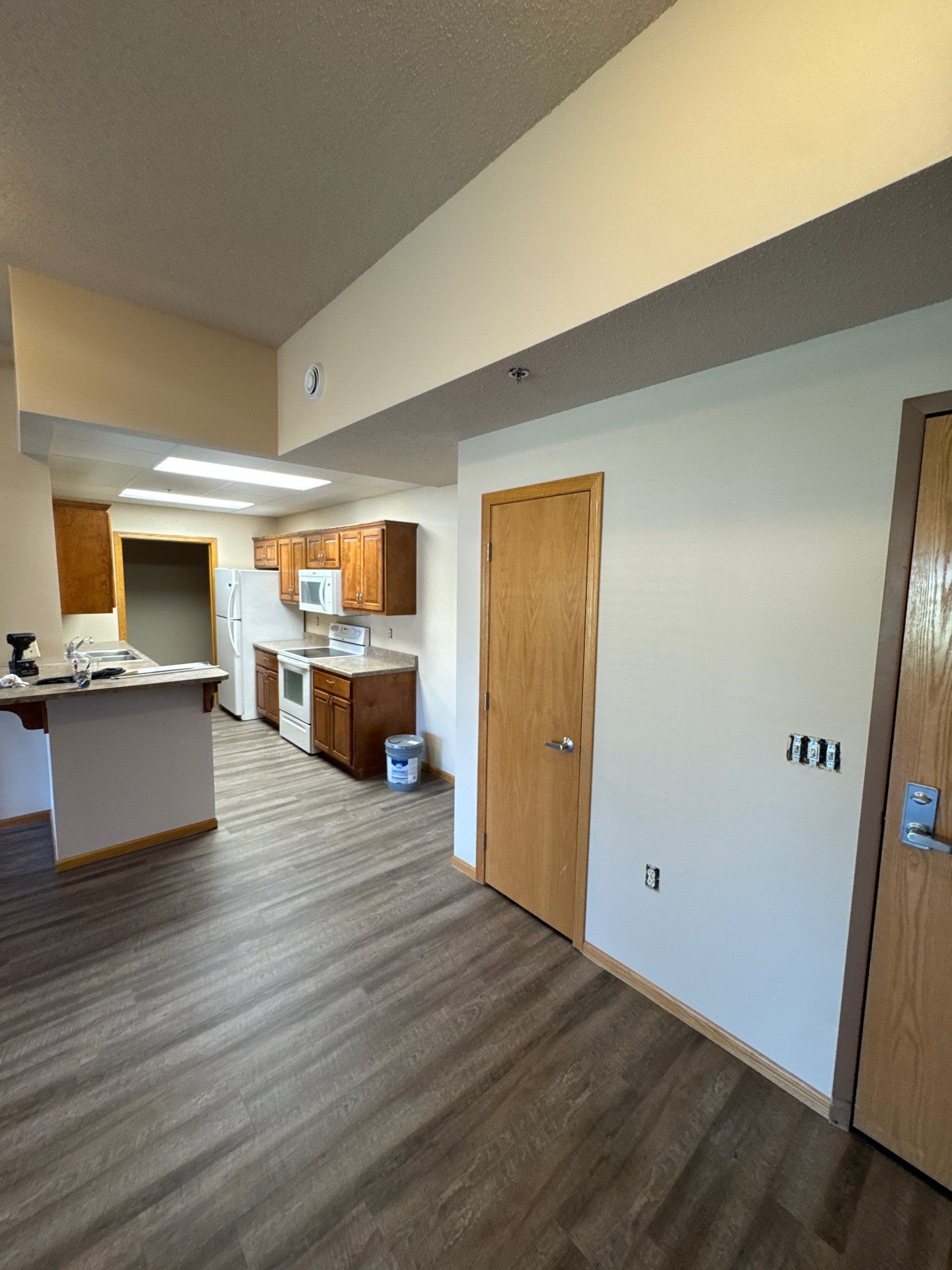 Full Interior Residential Painting Project in Sioux Falls by Select Painting, Coatings & Garage Cabinets