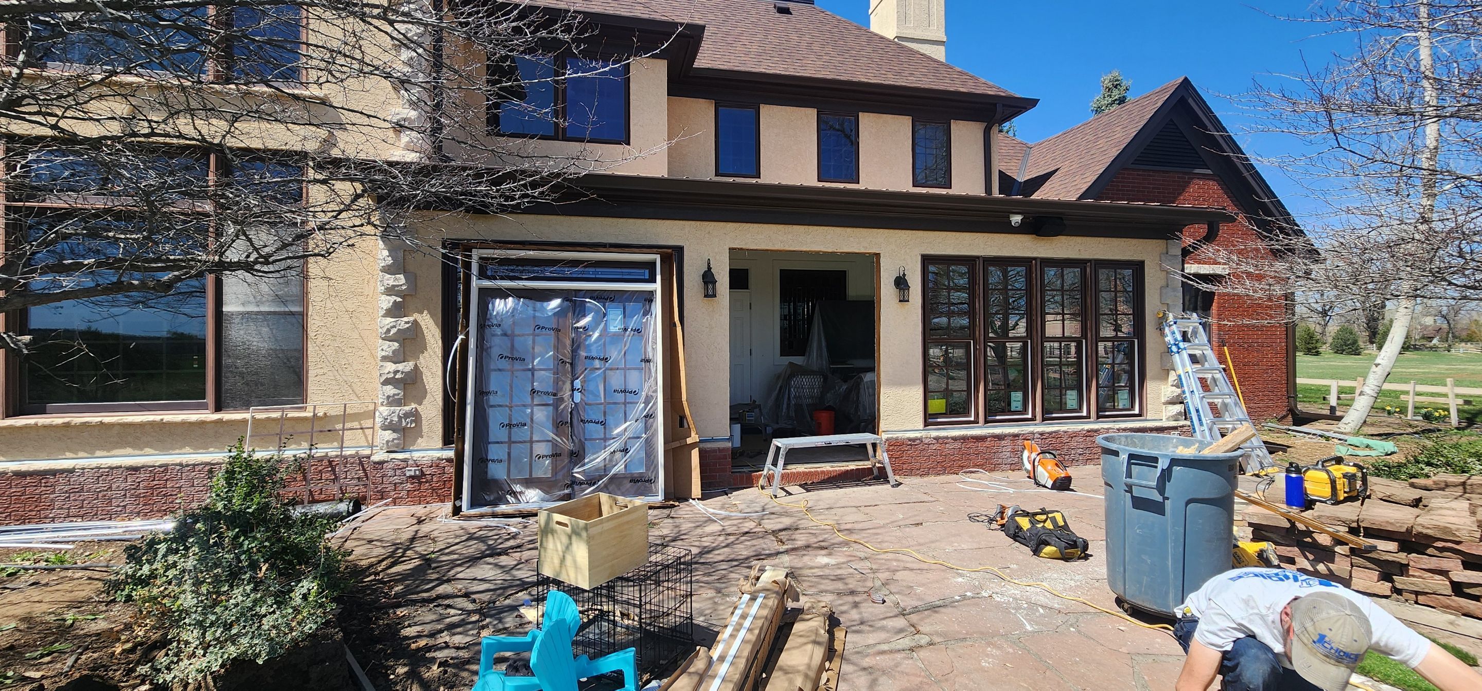 Provia Window project .. Watch for more photos by 1st choice windows and siding