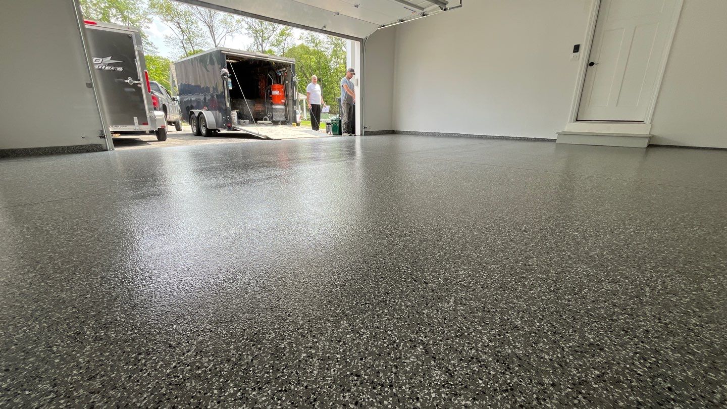 Garage in Nashua, NH 03064 by Symphony Concrete Coatings