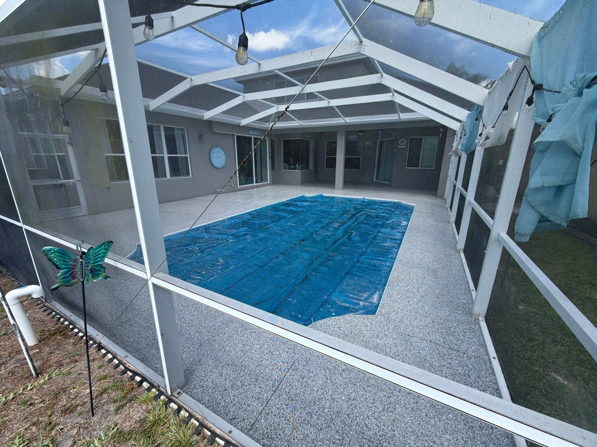 Land O' Lakes Pool Deck Coating by Performance Floors & Coating