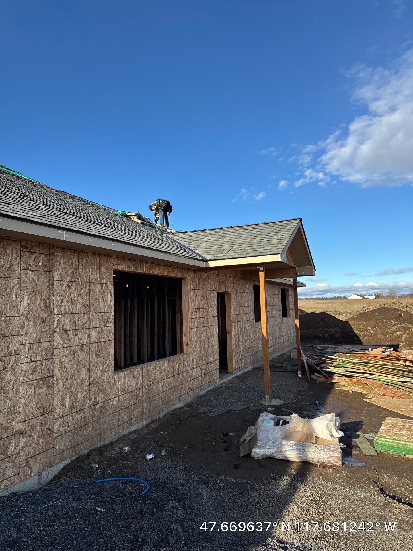 Project in Medical Lake, Washington by Alpine Roofing