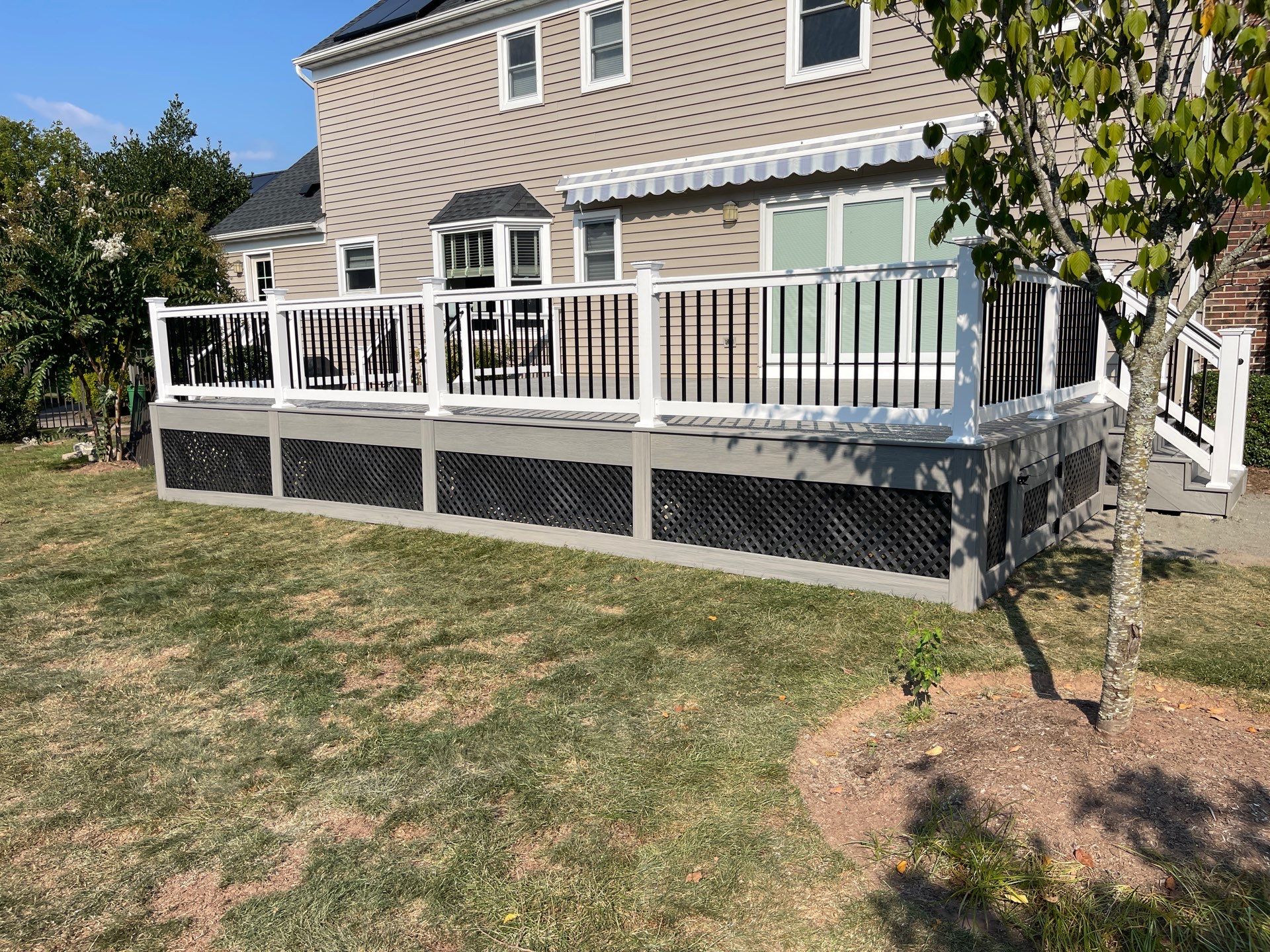 New Deck and Steps by deck guardian
