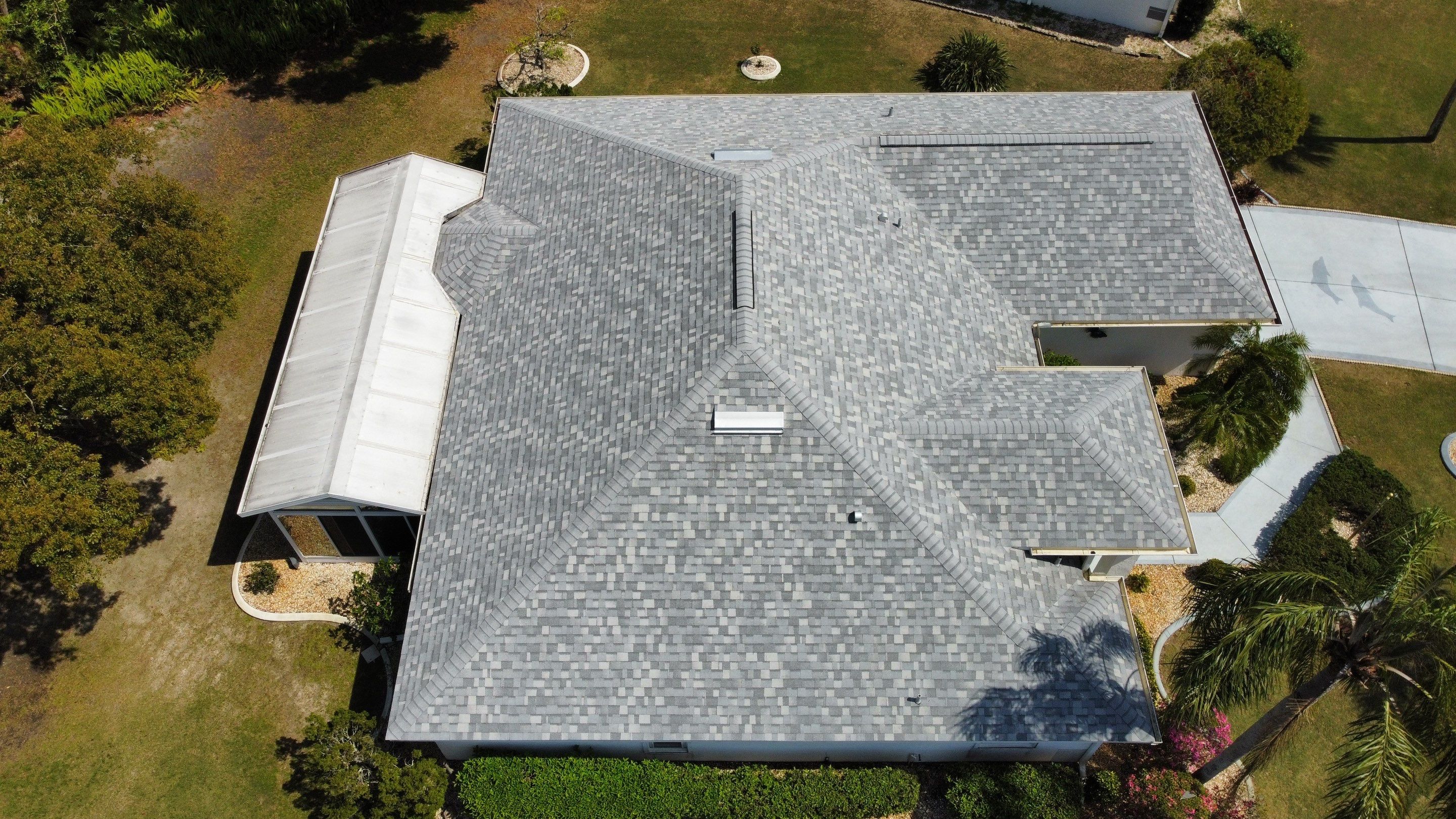 Roof replacement in Sun City Center, FL. by Steadfast Roofing