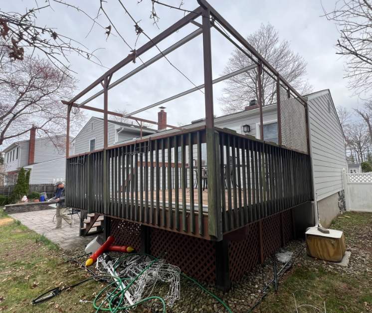 Deck Resurface In Woodbridge, New Jersey  by deck guardian