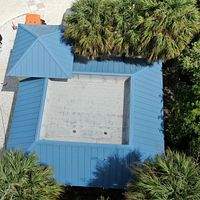 24ga 1" Nail-Strip Slate Blue  by Total Roofing System The Metal Roof Experts