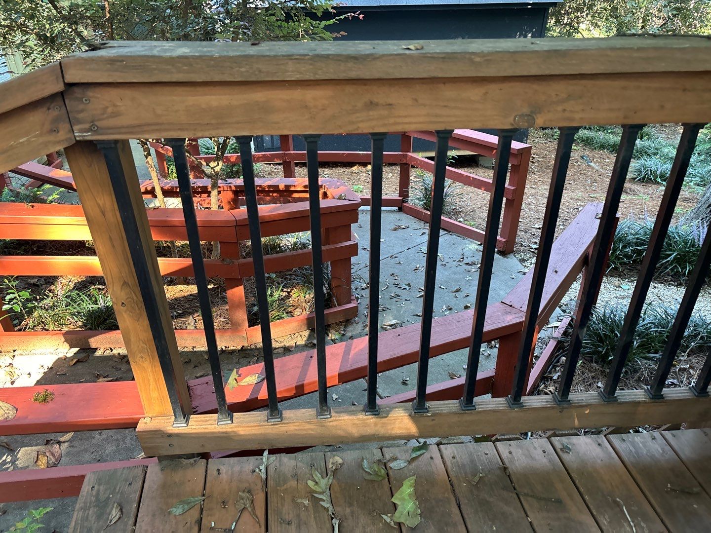 Weathered Deck using AcryFin and Stain by DuraSeal