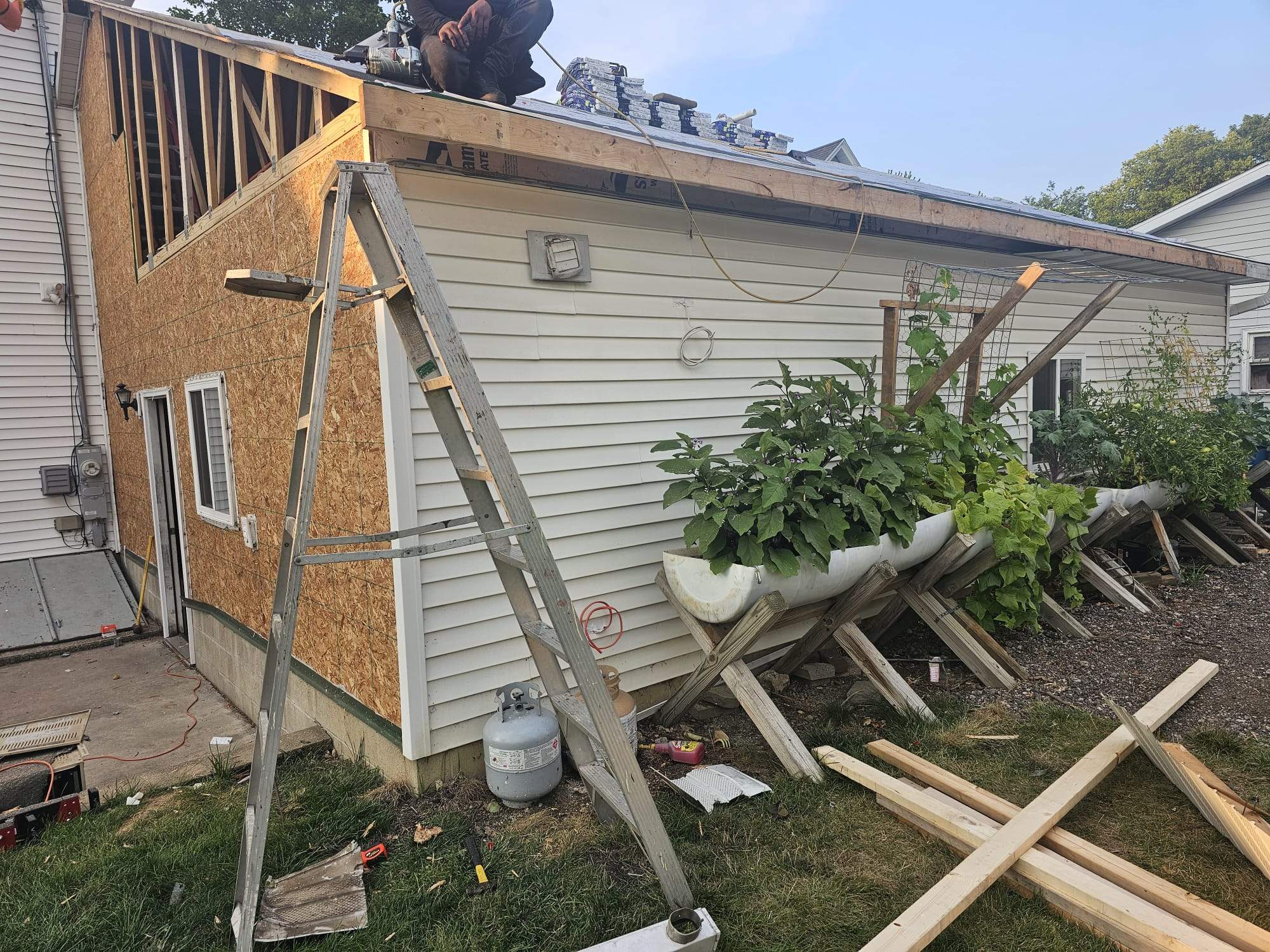 Residential Roofing Installation using GAF Timberline HDZ Shingles by Zephyr Roofing