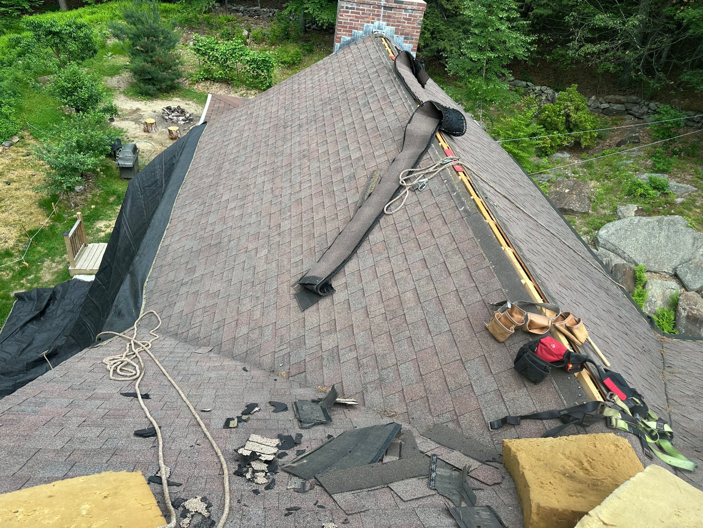 Deerfield, NH Residential Roof Replacement by Tall pine roofing