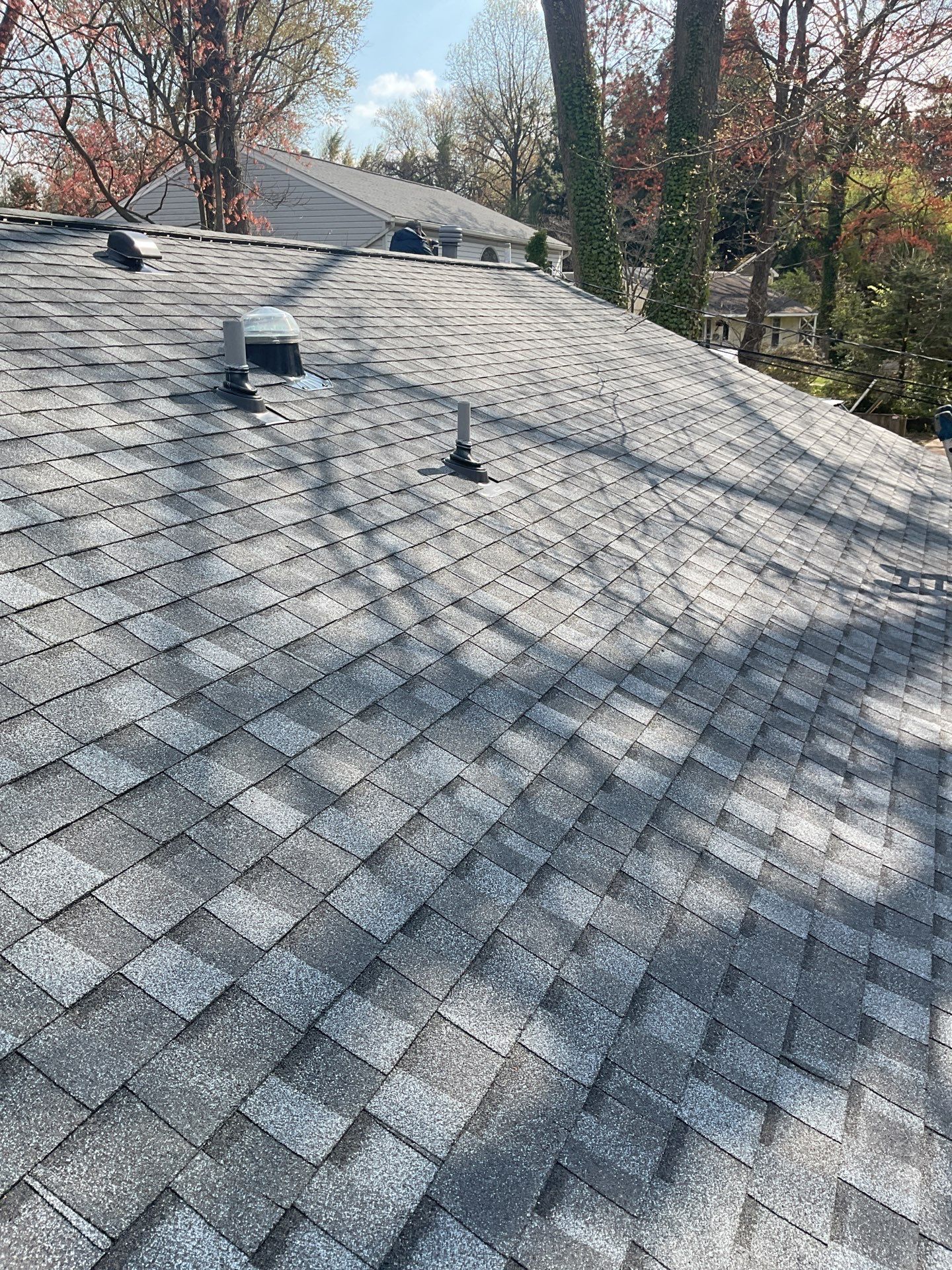 Falls Church Landmark Pro Roof in Max Def Pewter by RM Banning, Inc.