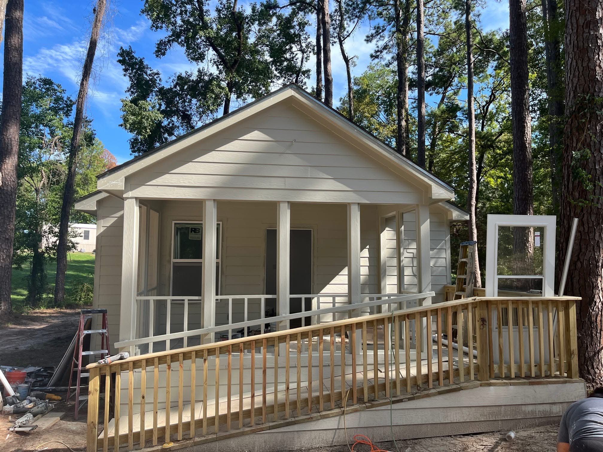 Mother In Law Tiny House Built - Project in Point Blank, TX by Harden Enterprise Services LLC