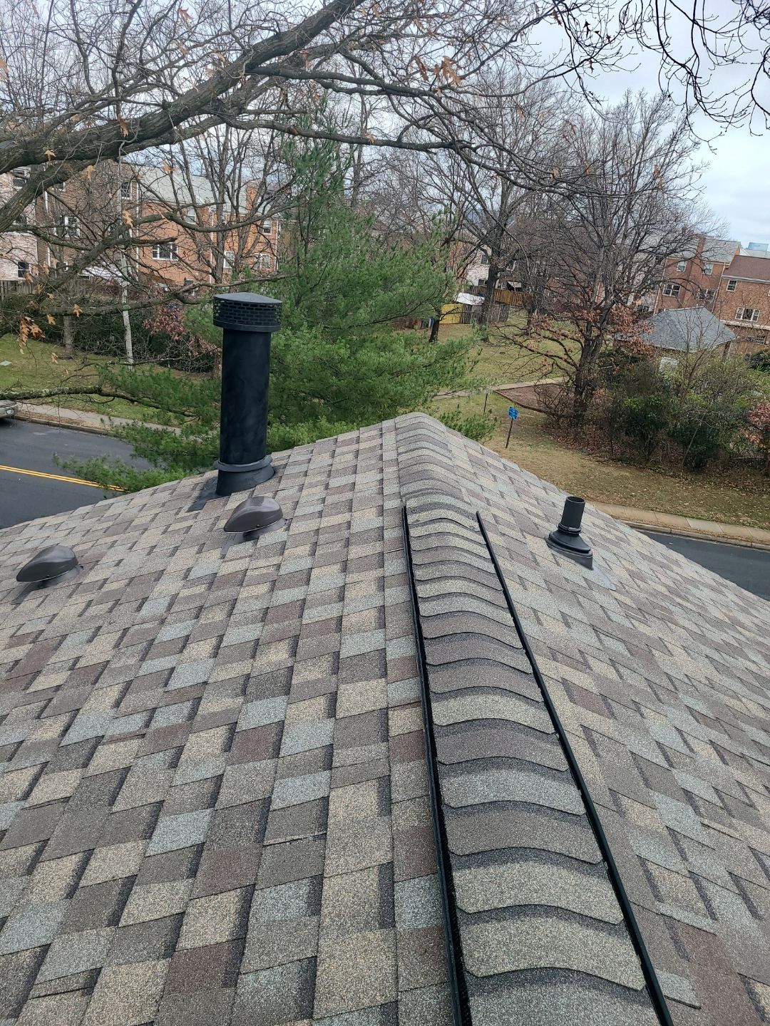 Vienna: Residential Roof Replacement with CertainTeed Landmark Pro in Max Def Weathered Wood by RM Banning, Inc.