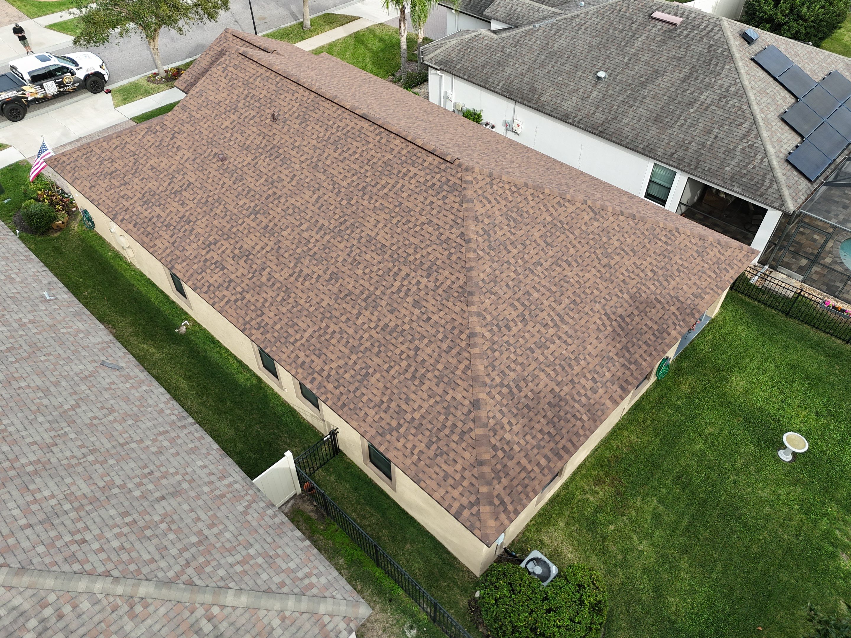 Roof Replacement in Ruskin FL. by Steadfast Roofing 
