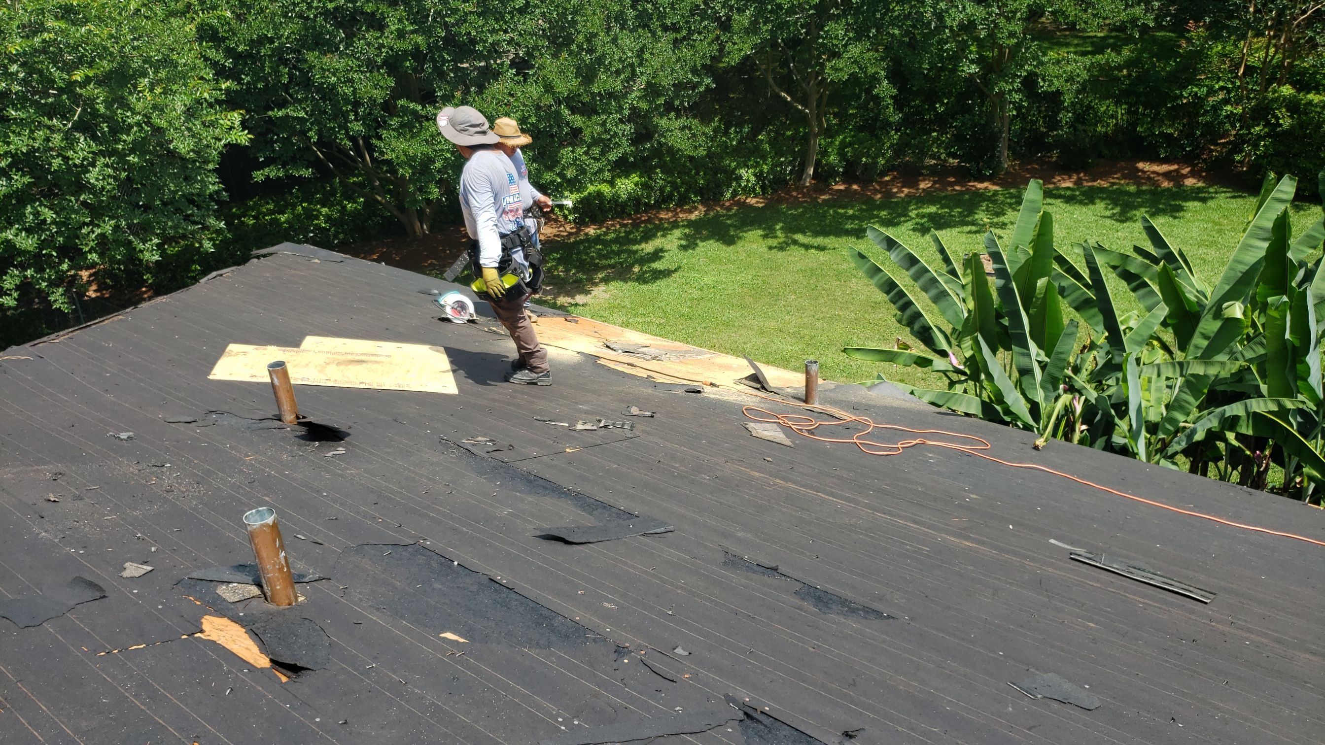Residential Roofing Installation using Roof Replacement by American Roofing & Construction LLC