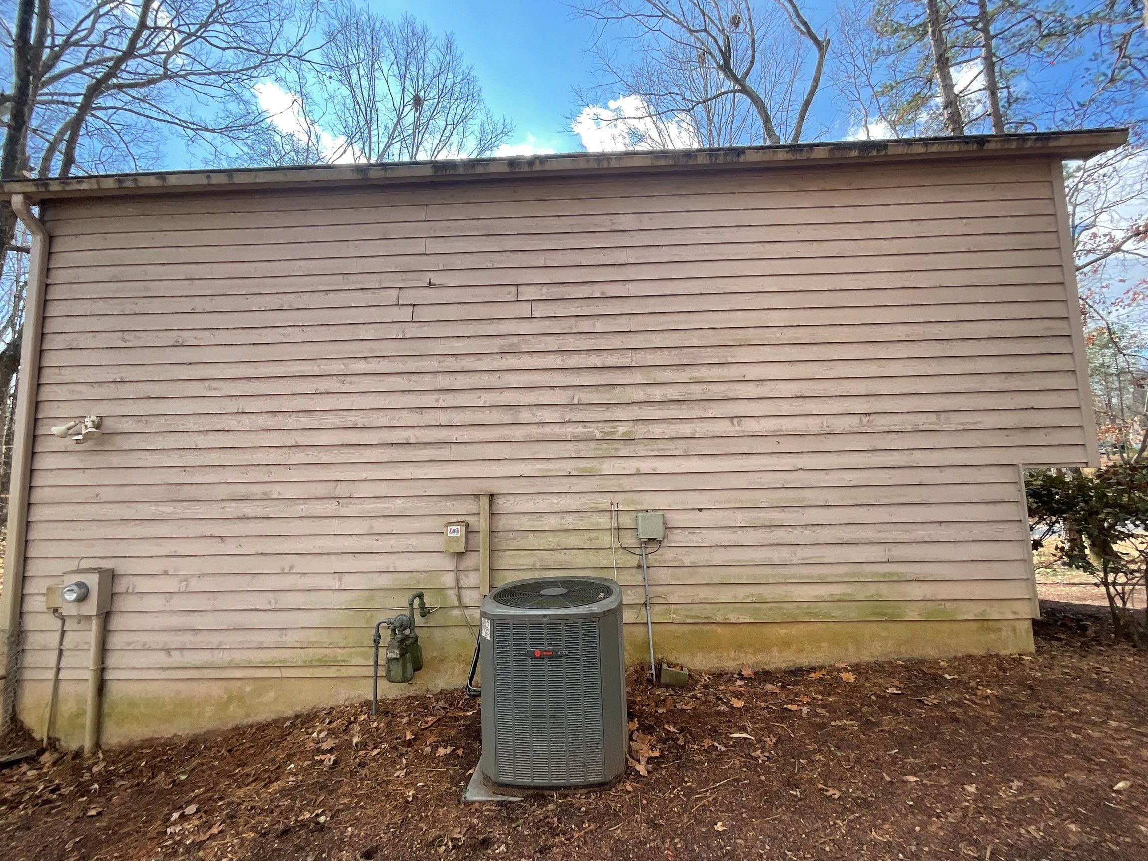 Exterior Painting and Deck Refinishing for an Acworth Residence by Swift Home Renovations
